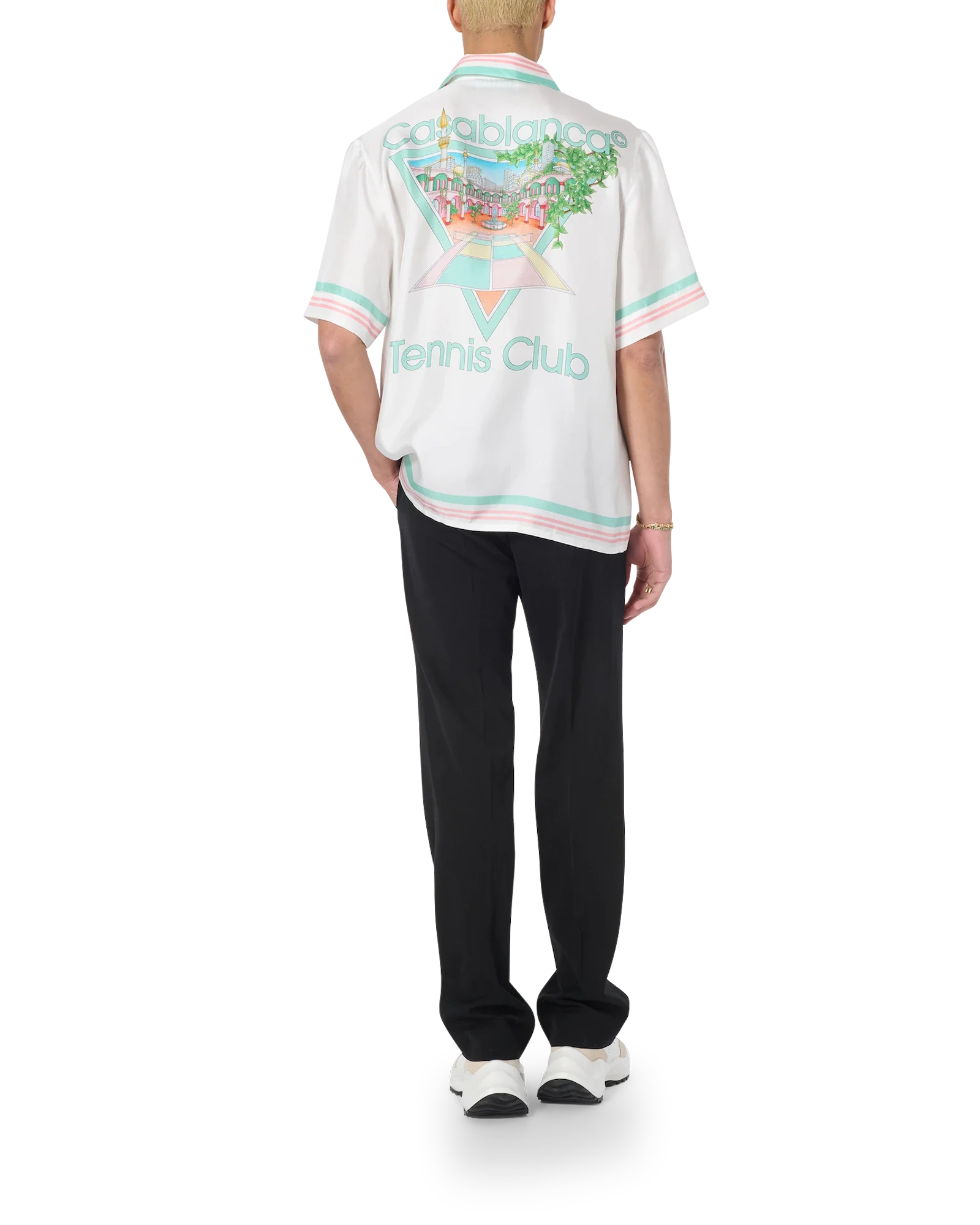 Tennis Club Icon Silk Shirt
