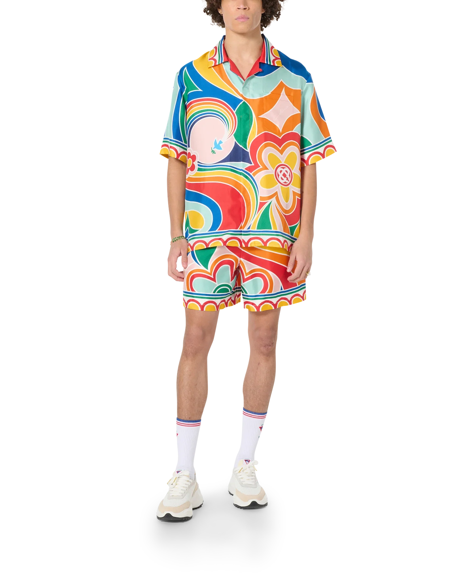 Le Pouvoir Des Fleurs Silk Shirt