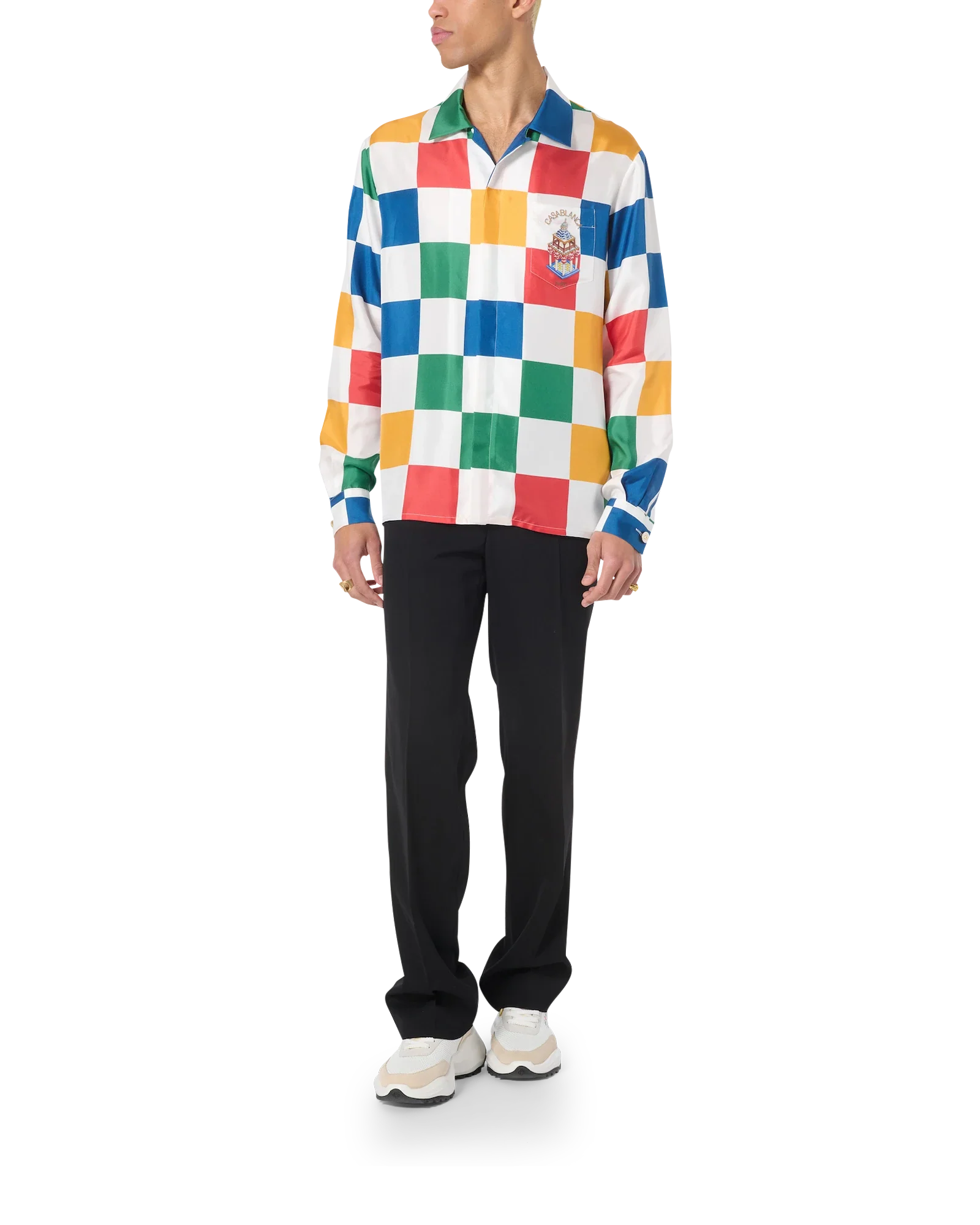Casablanca Primary Check Shirt
