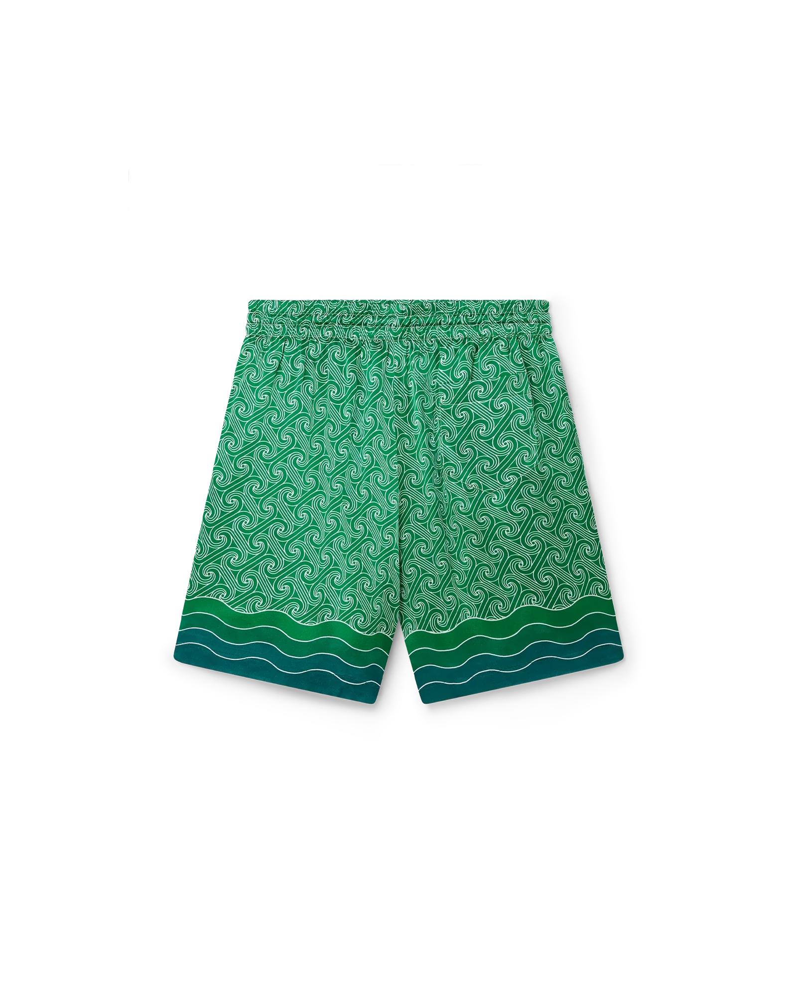 Column Monogram Silk Shorts