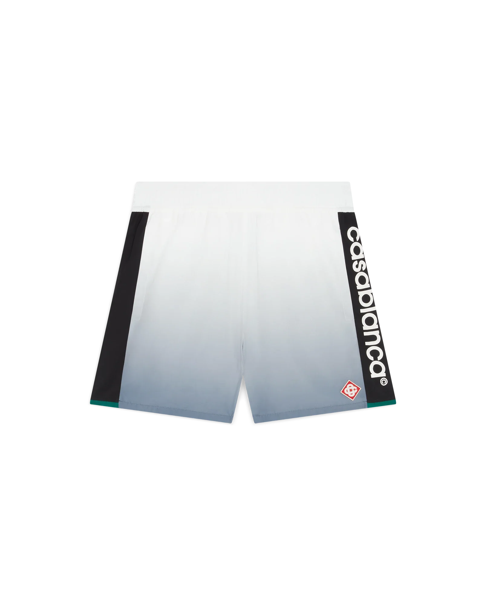 Silver Gradient Shellsuit Shorts