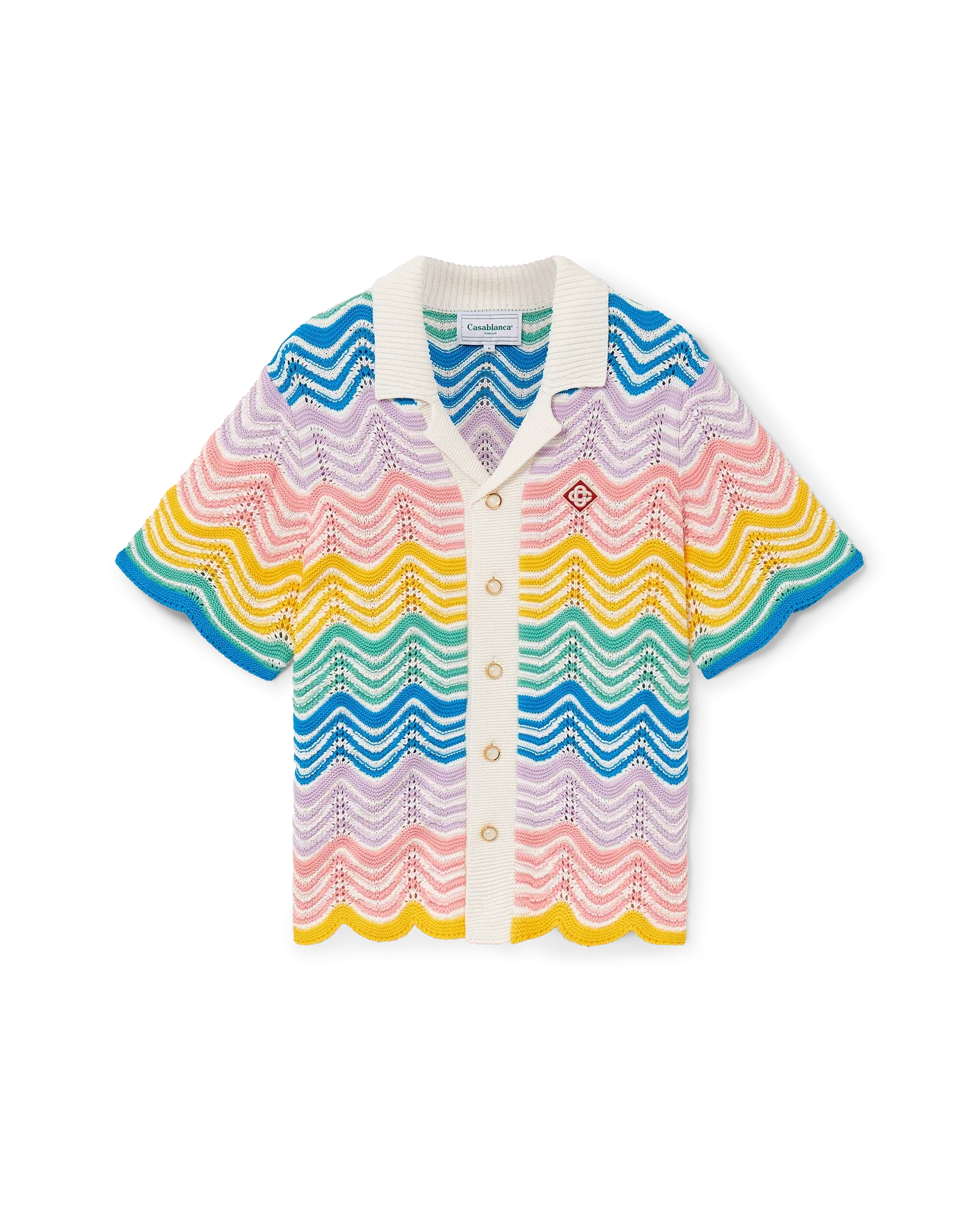 Gradient Wave Knit Set