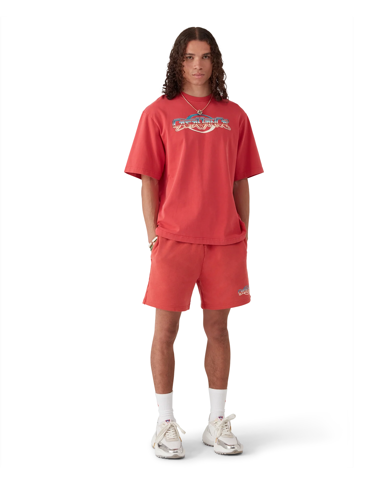 Chrome Sweatshorts