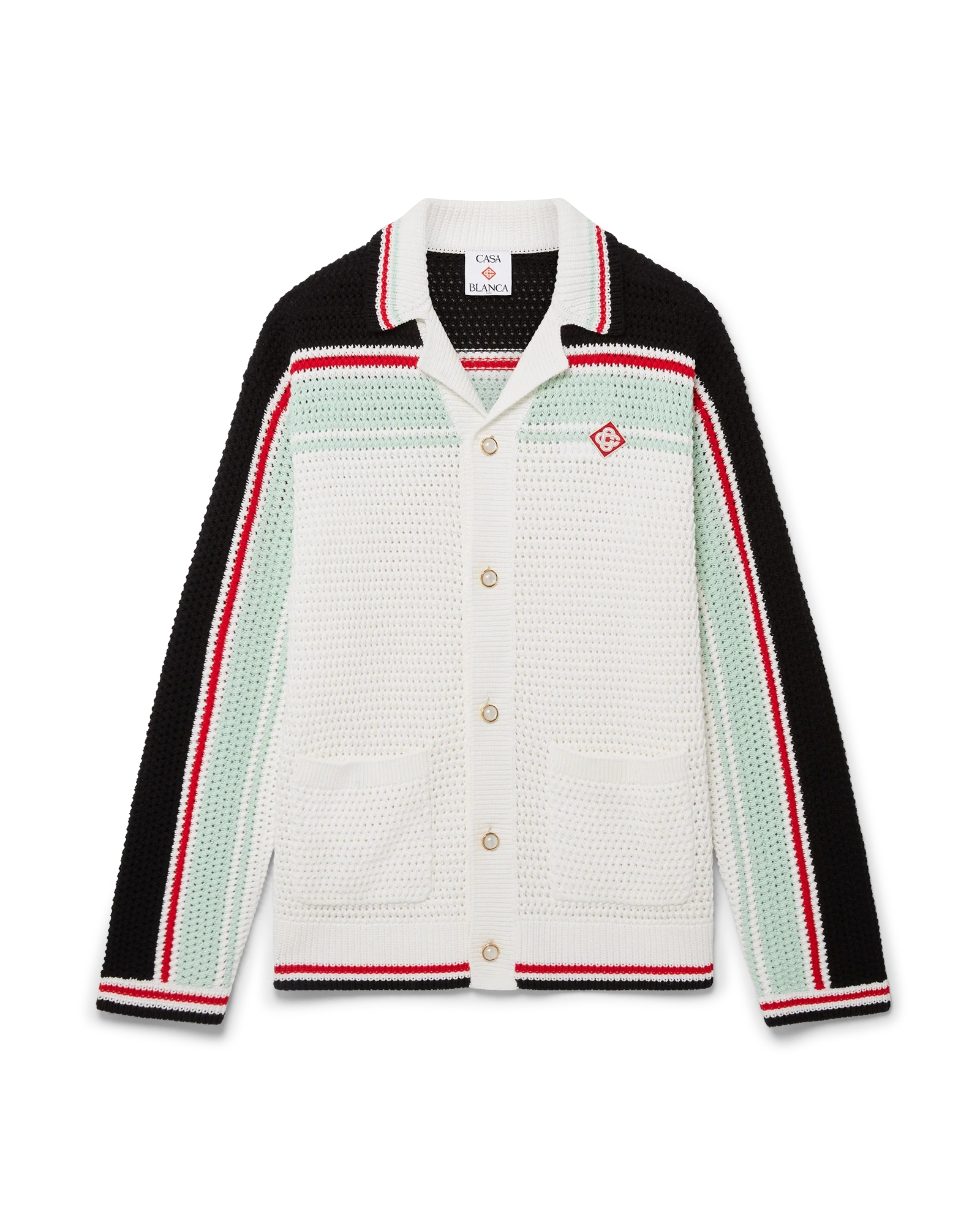 Cotton Tennis Crochet Shacket