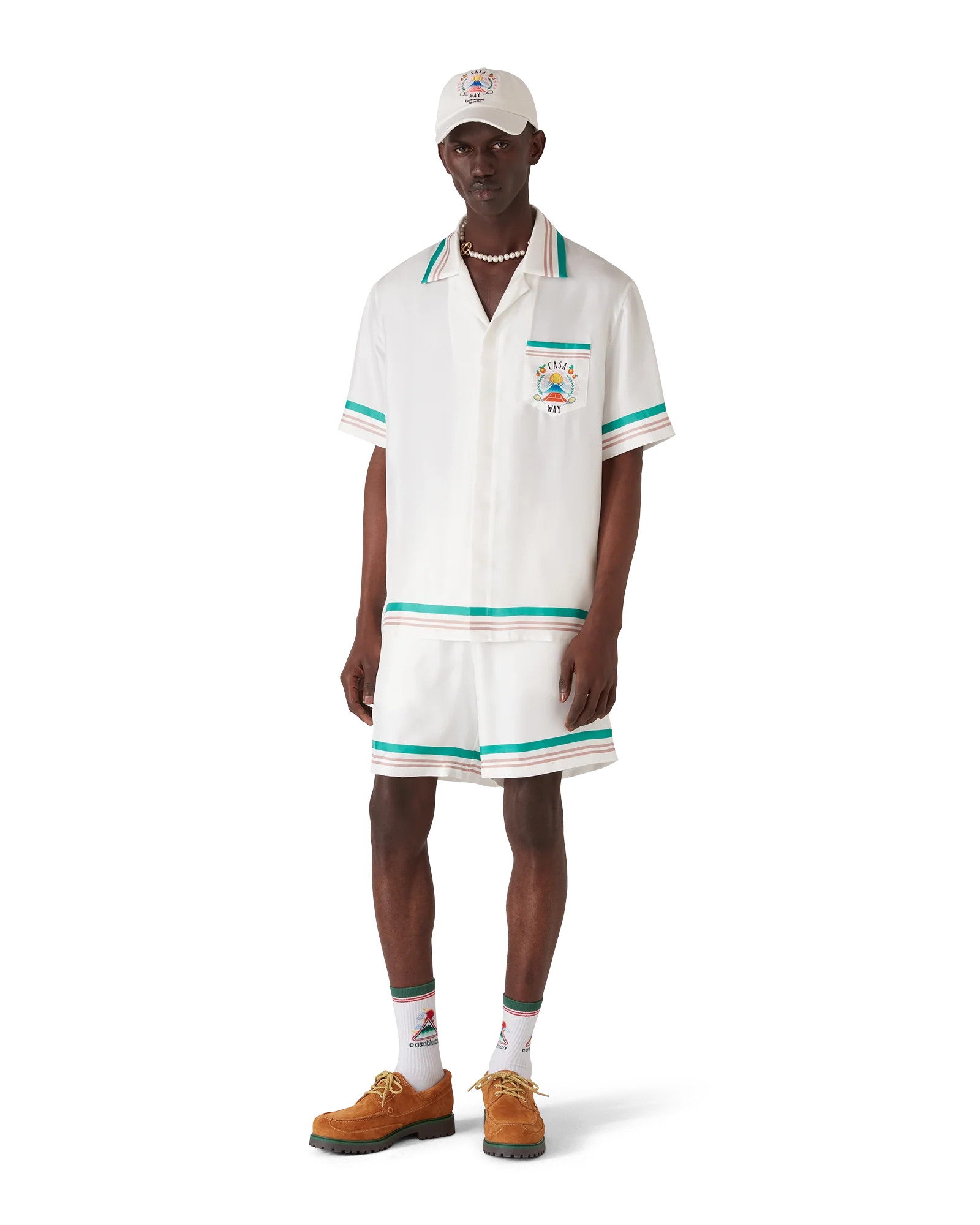 Casa Way Short Sleeve Silk Shirt