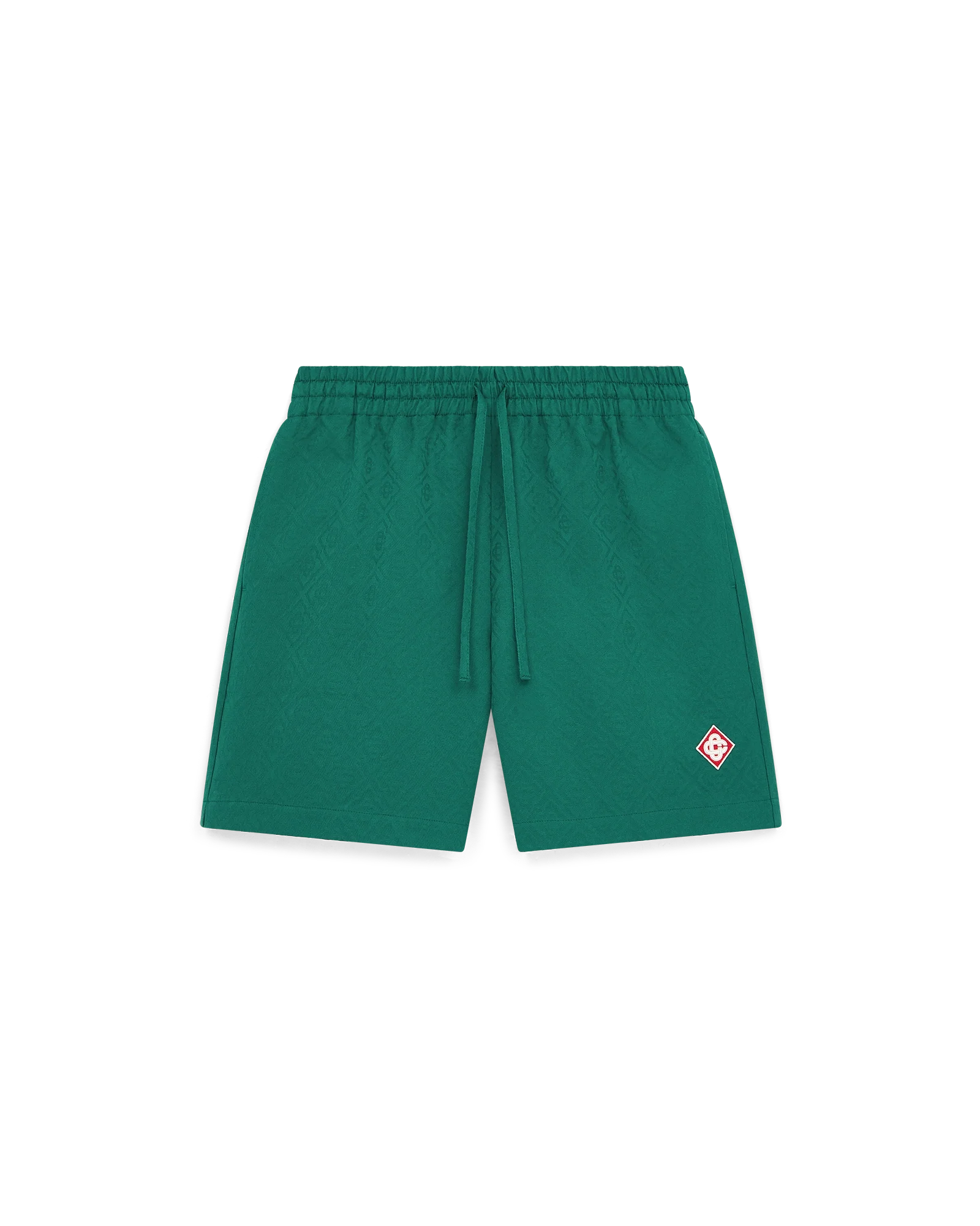 Cotton Monogram Jacquard Shorts