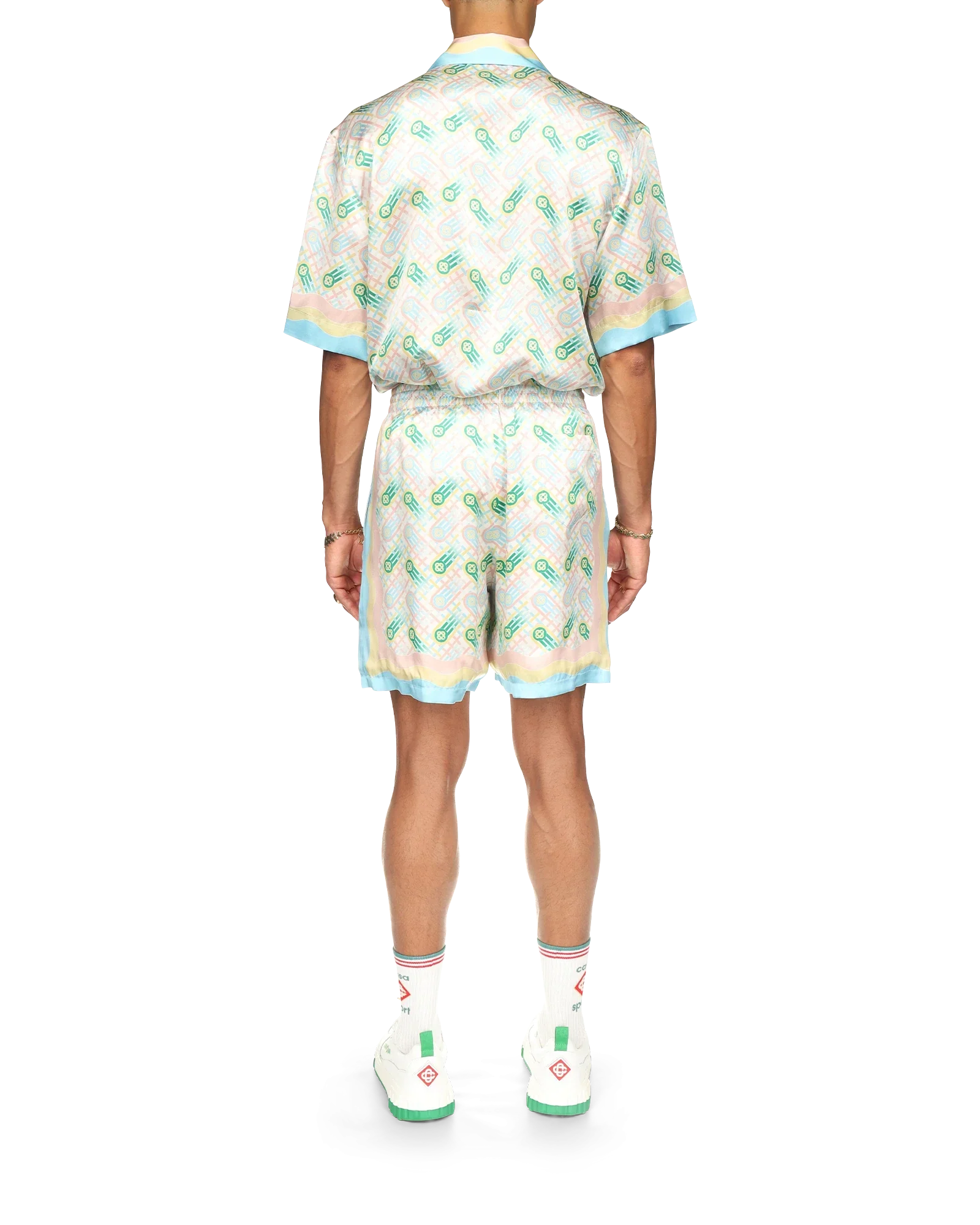 Ping Pong Silk Shorts