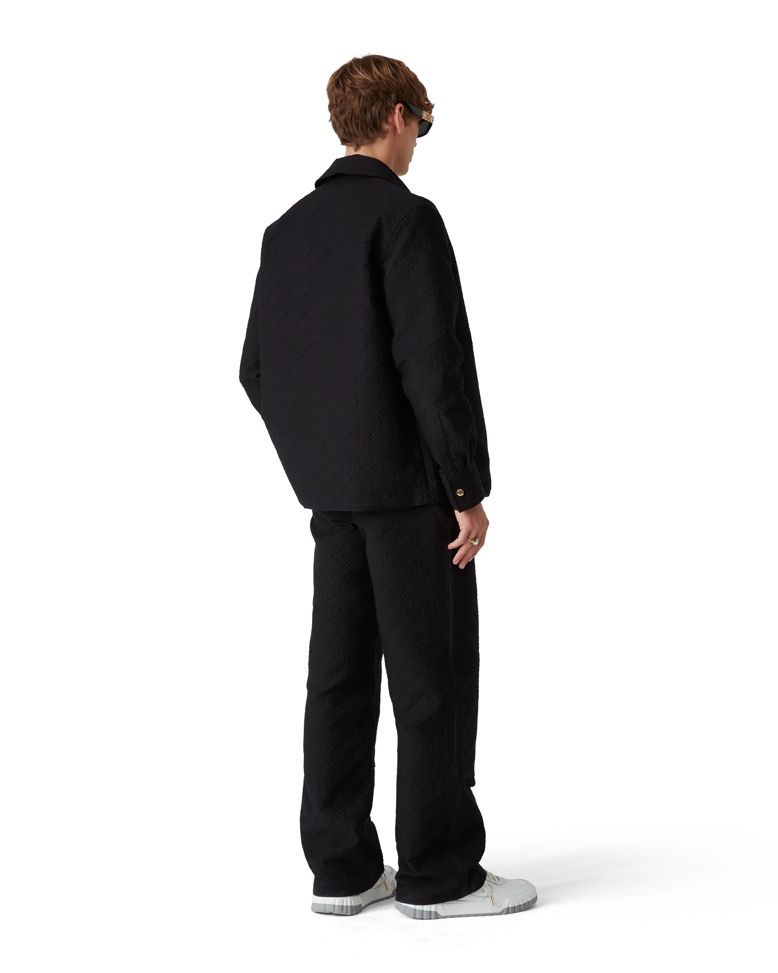 Jacquard Shacket