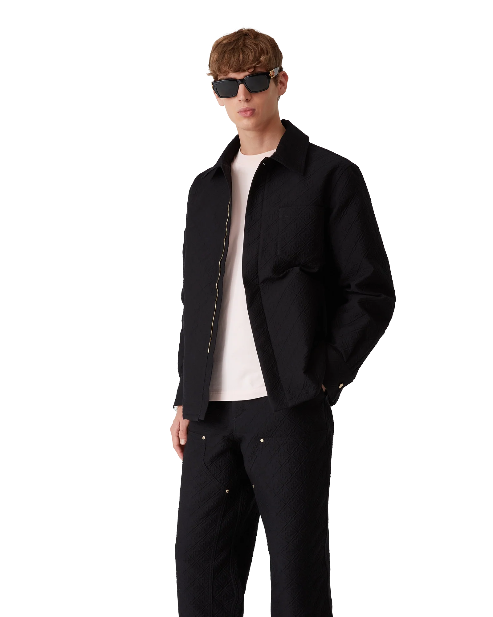 Jacquard Shacket
