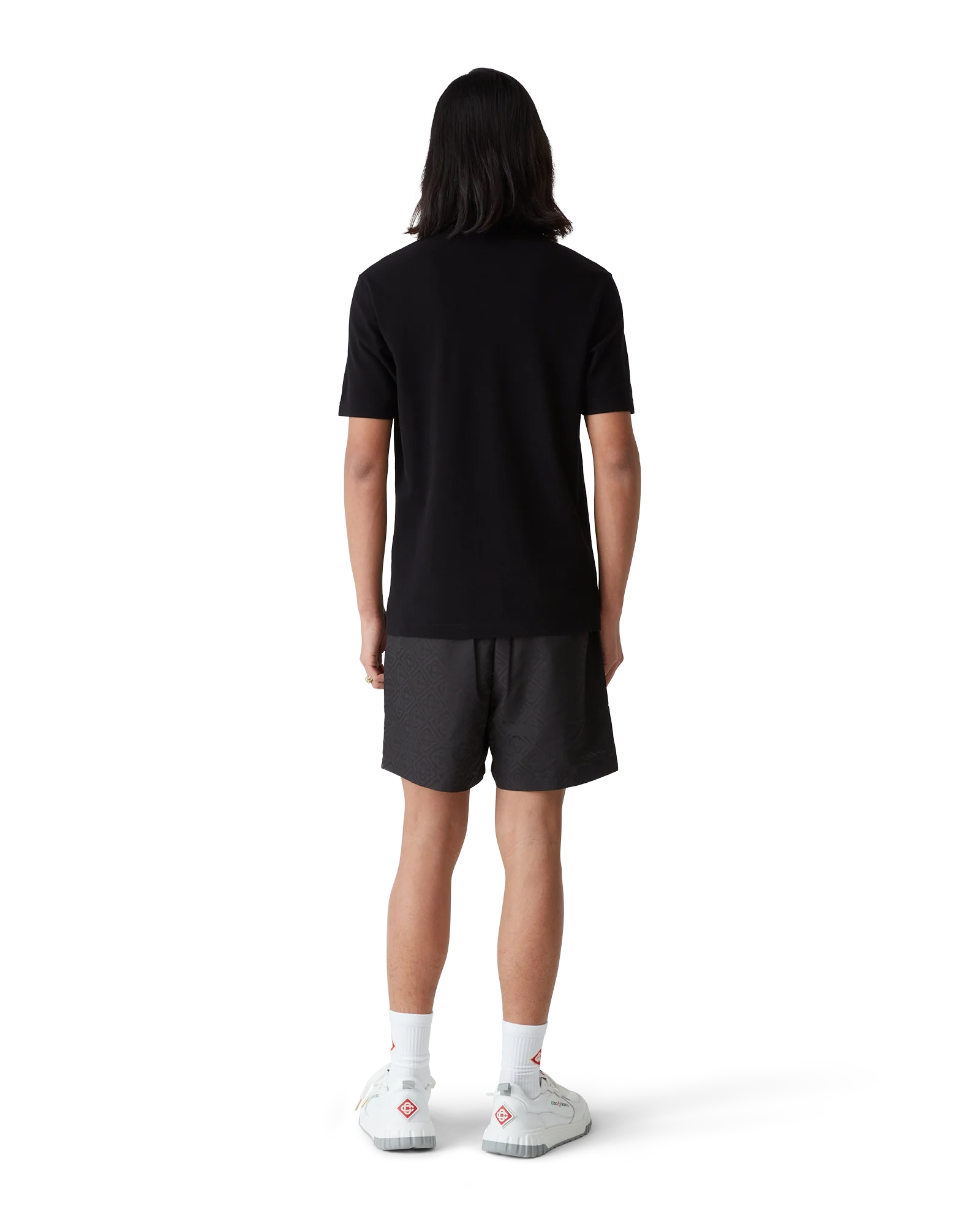 Logo Pique Polo Shirt