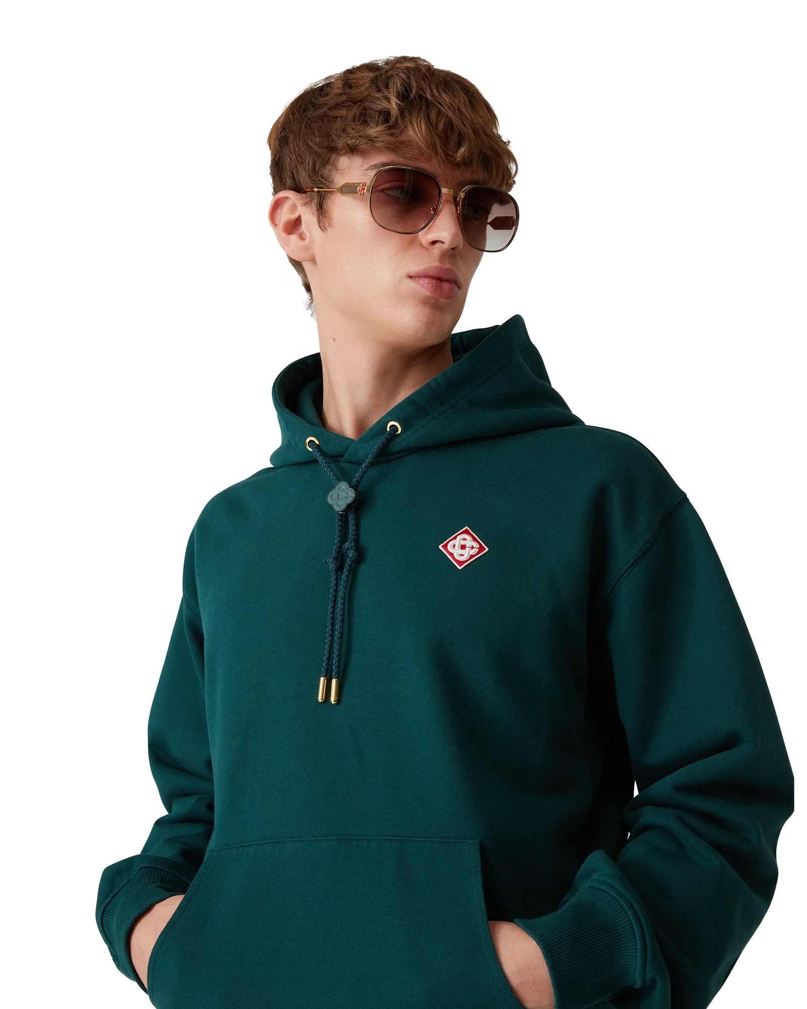 Diamond Logo Hooded Sweatshirt