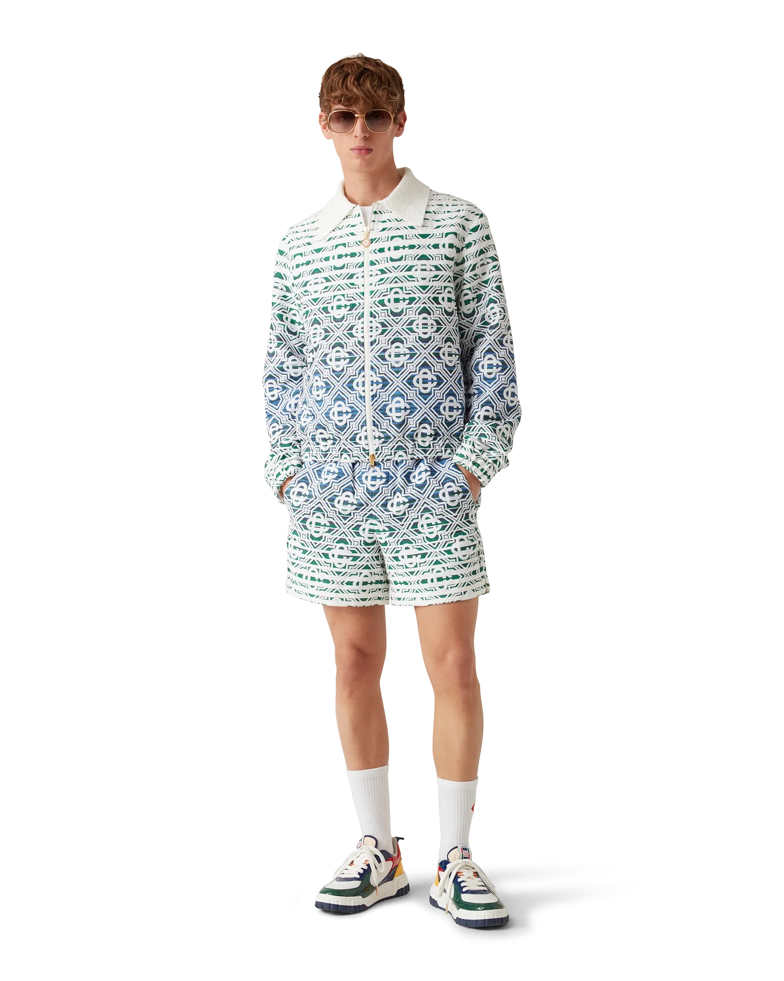 Monogram Gradient Towelling Shorts