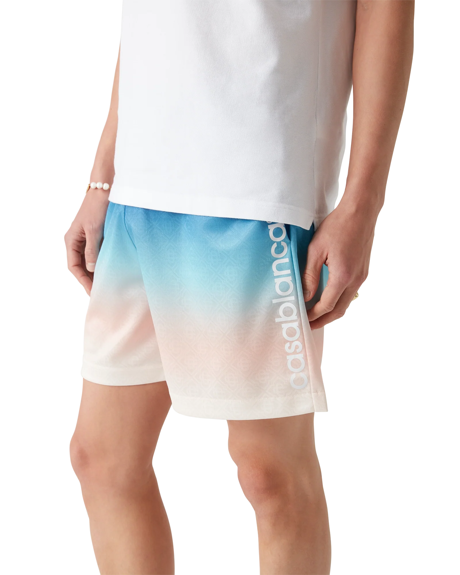 Gradient Football Shorts