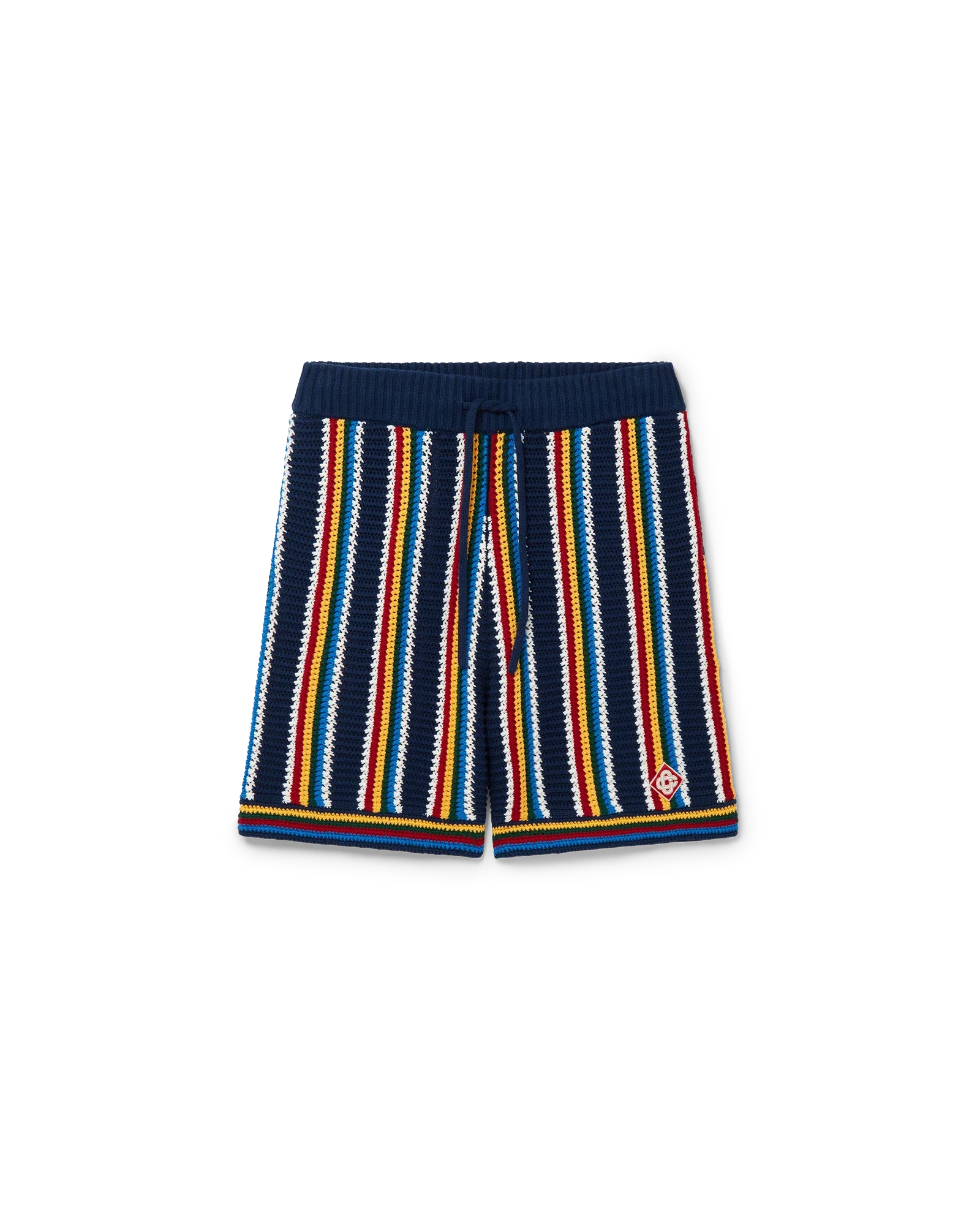 Crochet Stripe Shorts