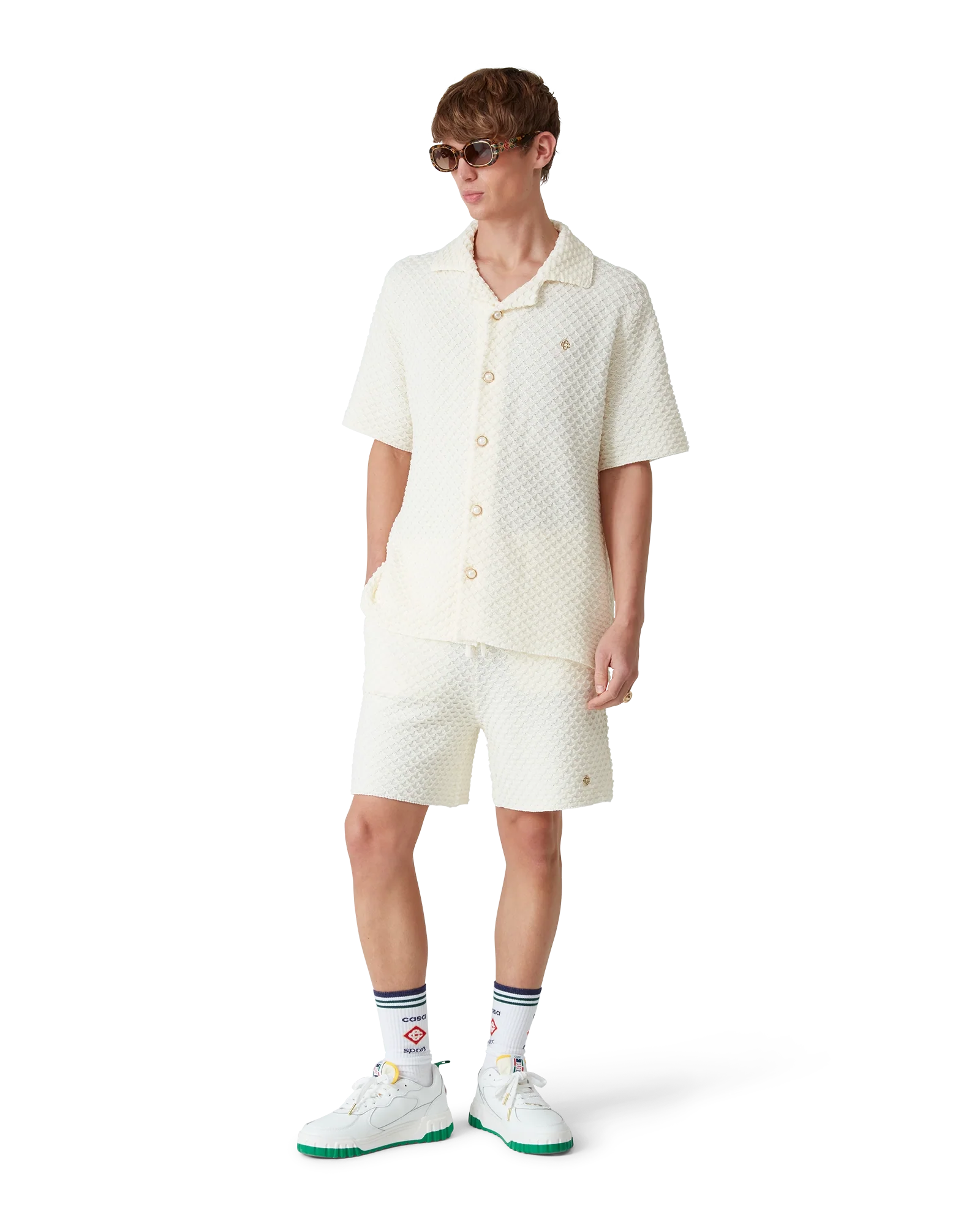 Textured Knitted Shirt