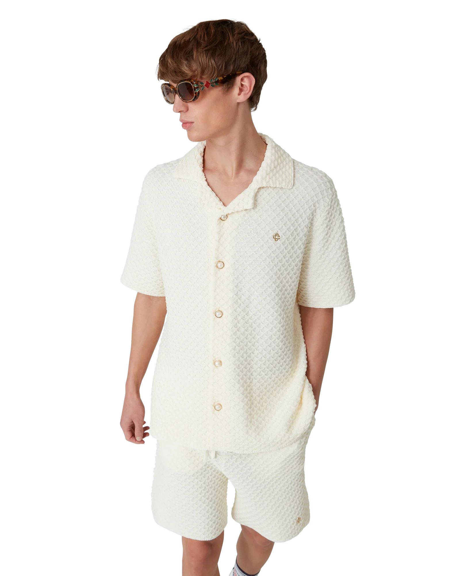 Textured Knitted Shirt