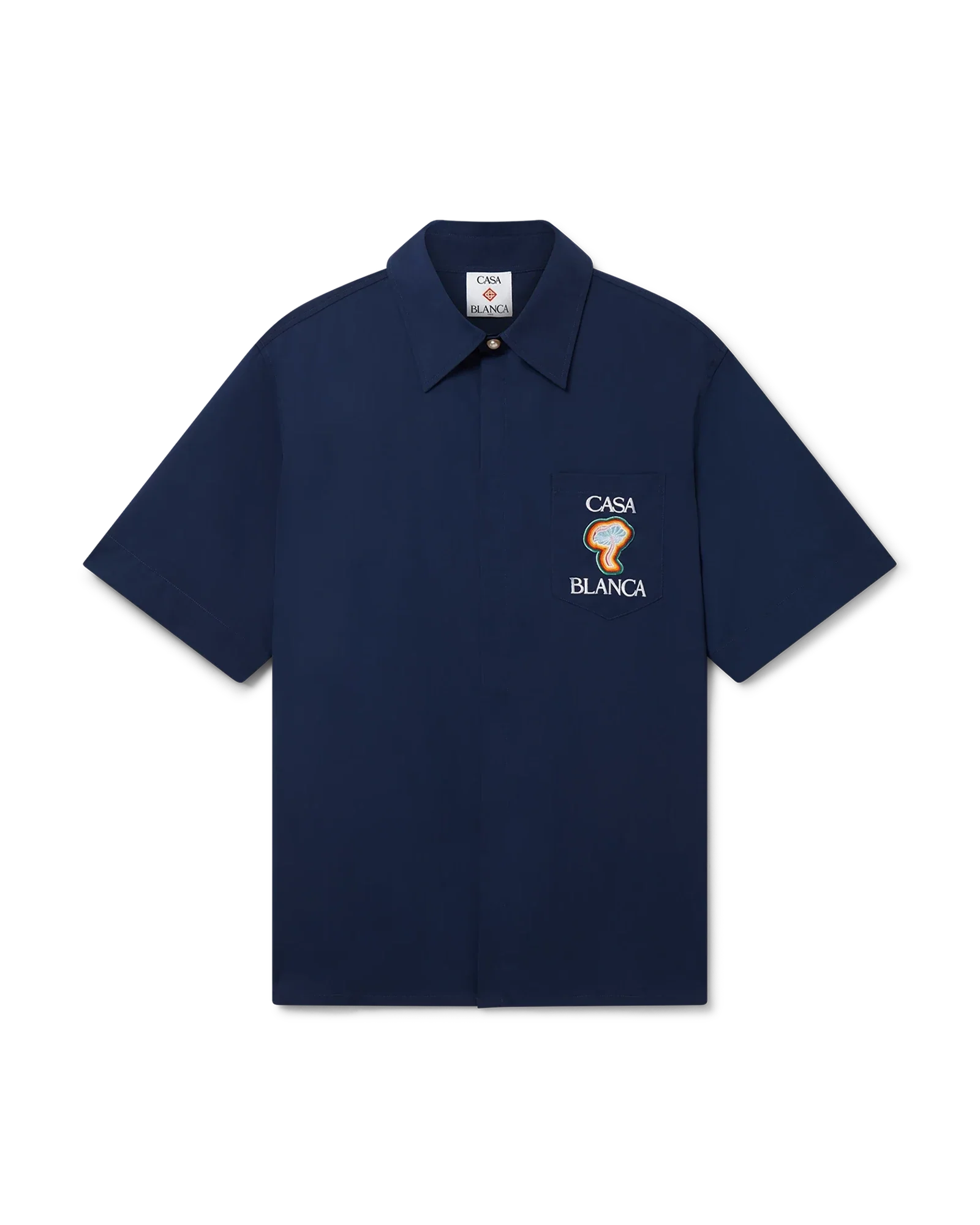 Rainbow Mushroom Short Sleeve Shirt