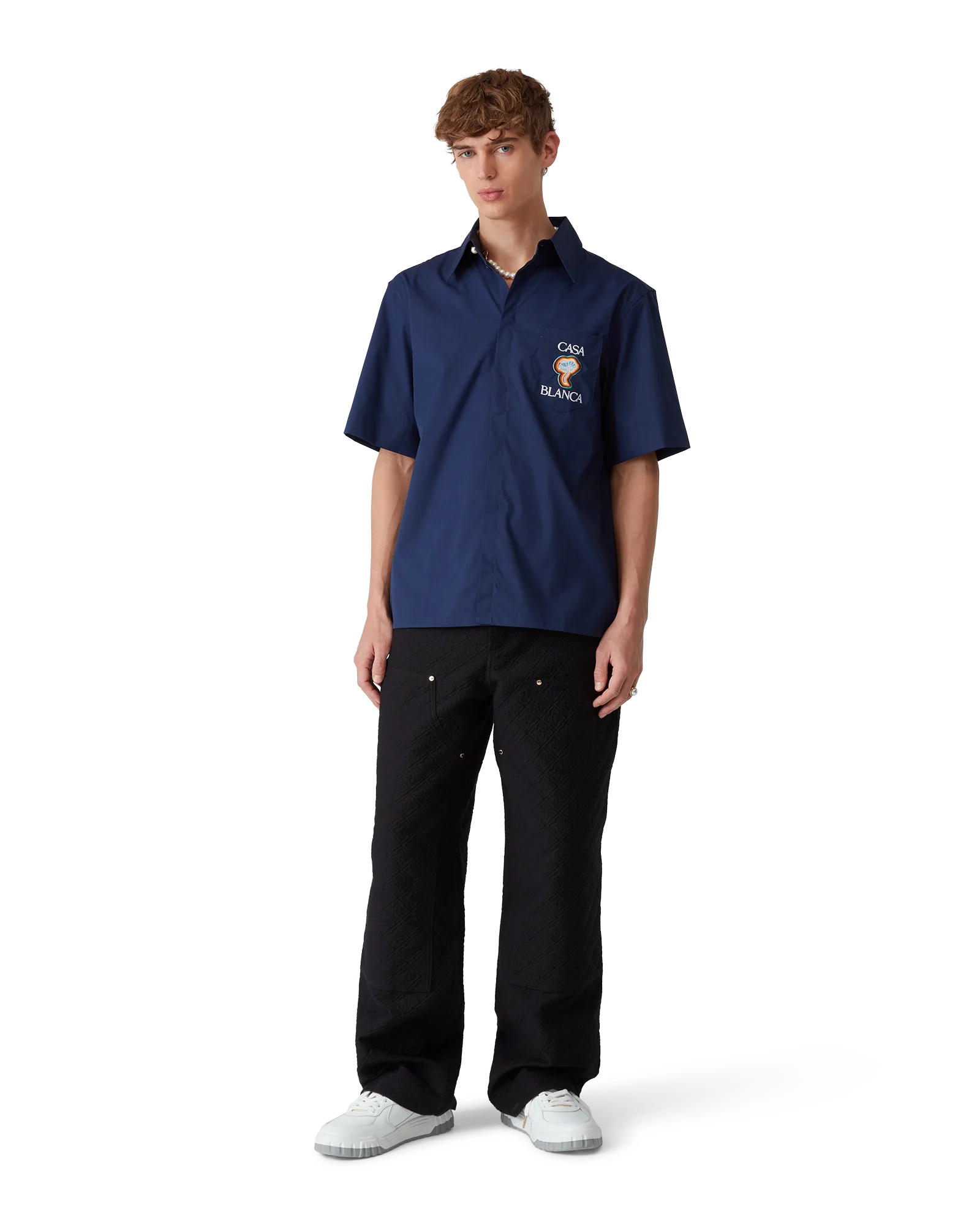 Rainbow Mushroom Short Sleeve Shirt