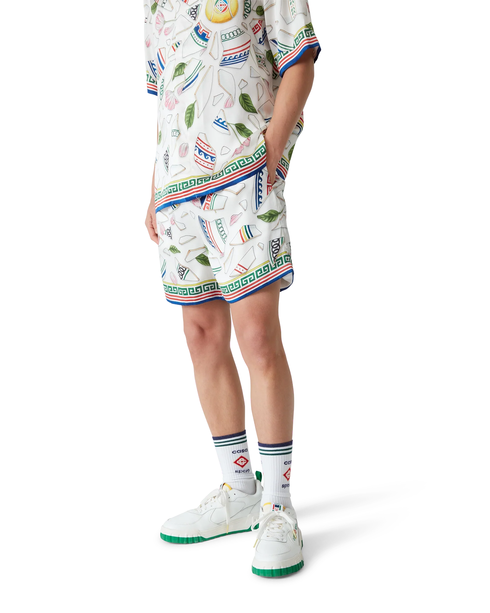 Le Vase Brise Silk Shorts