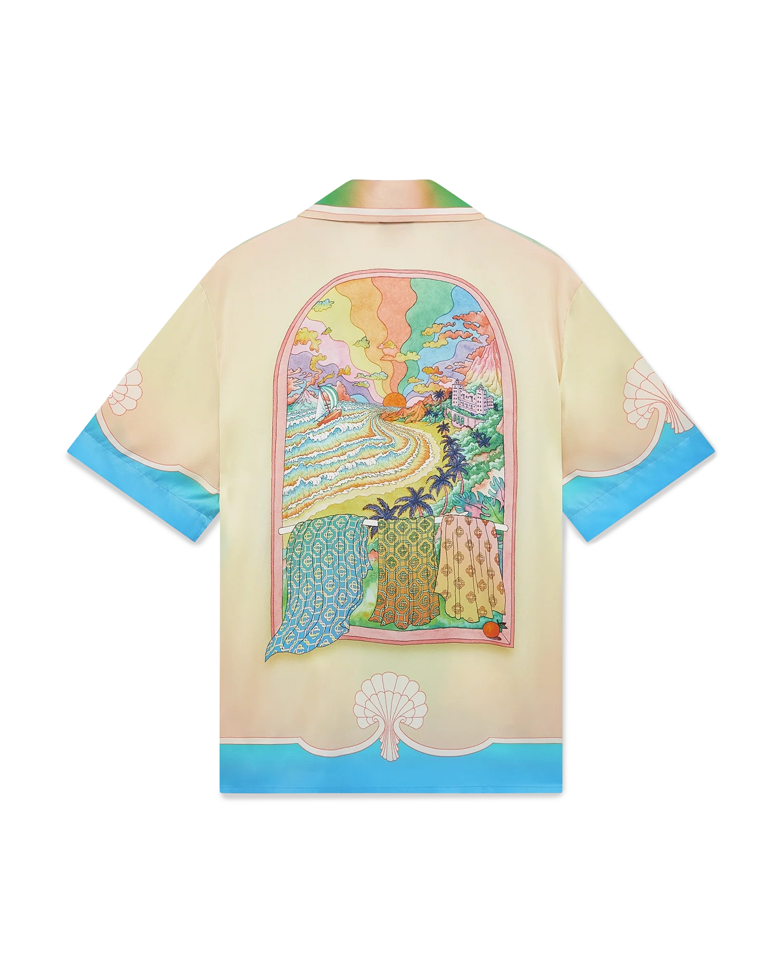 Lucid Dreams Silk Short Sleeve Shirt