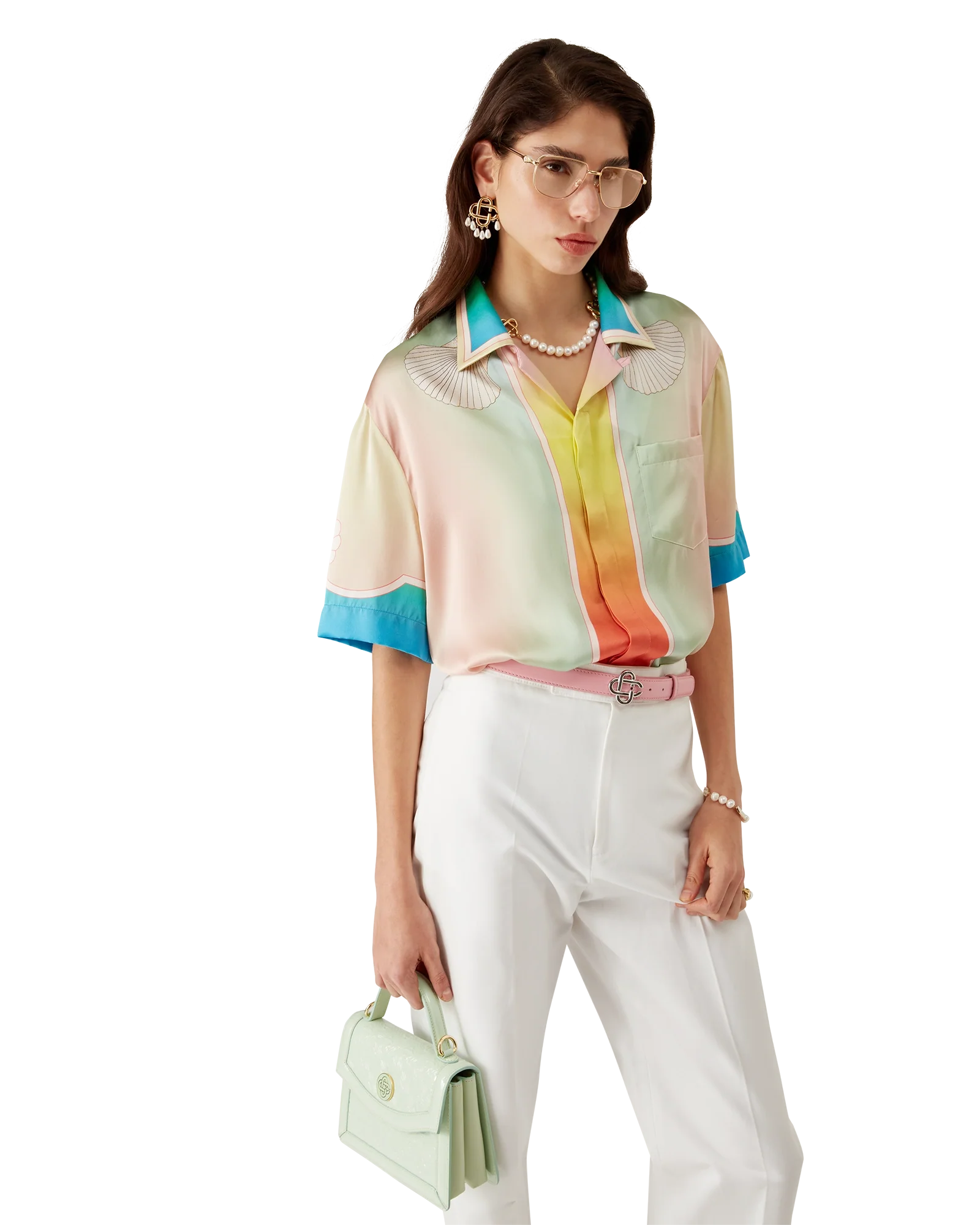 Lucid Dreams Silk Short Sleeve Shirt