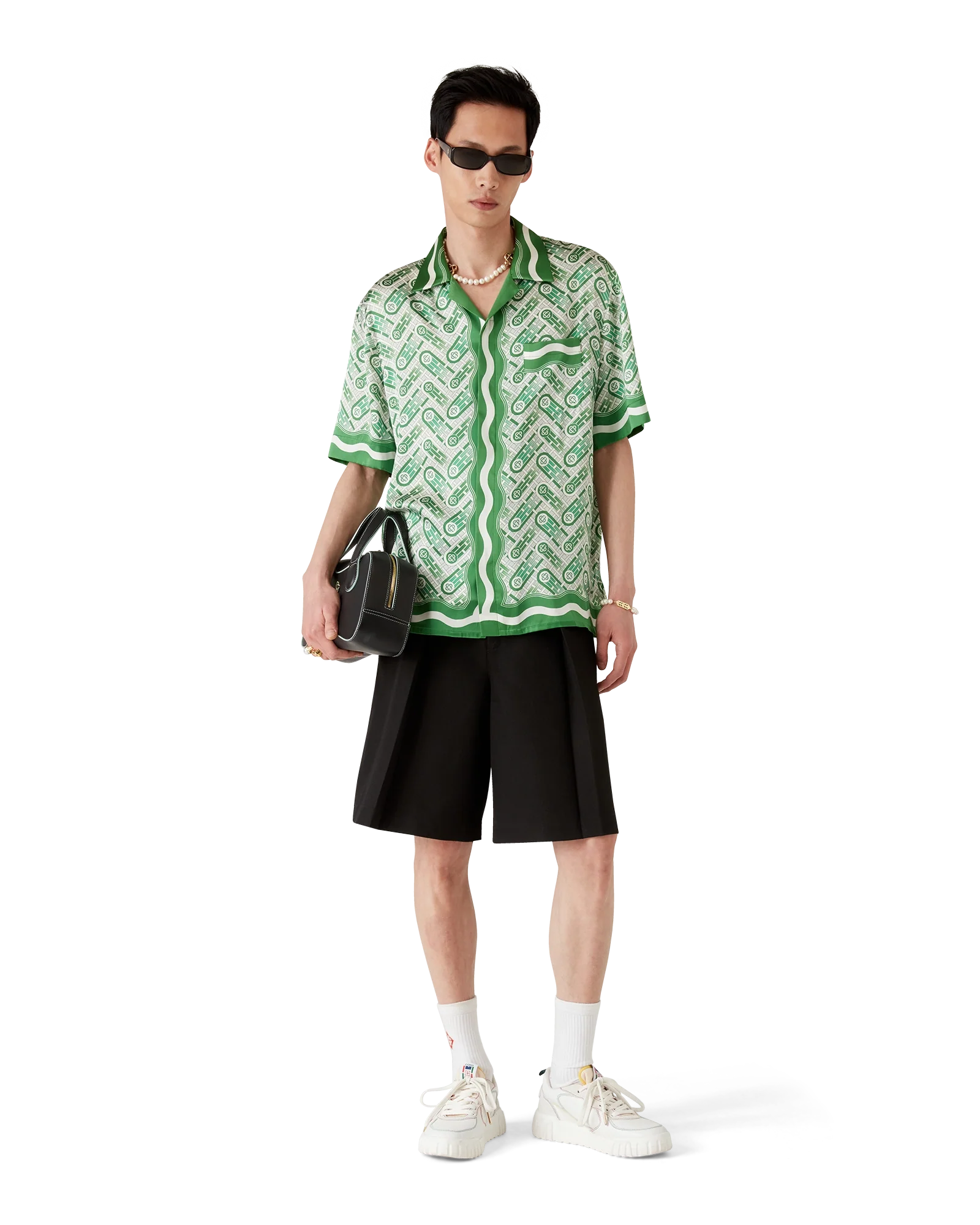 Ping Pong Silk Short Sleeve Shirt