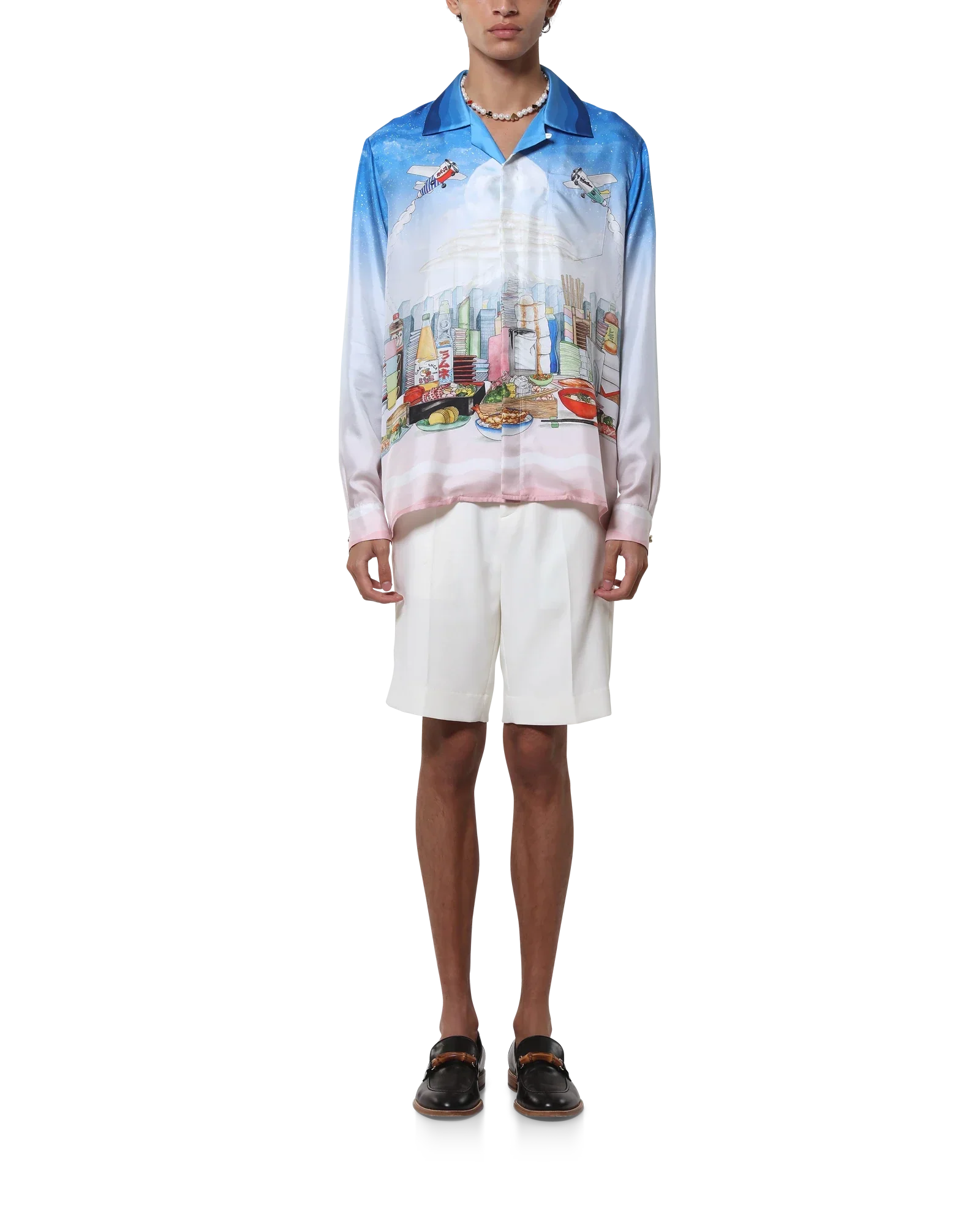 Casa Cafe Silk Shirt