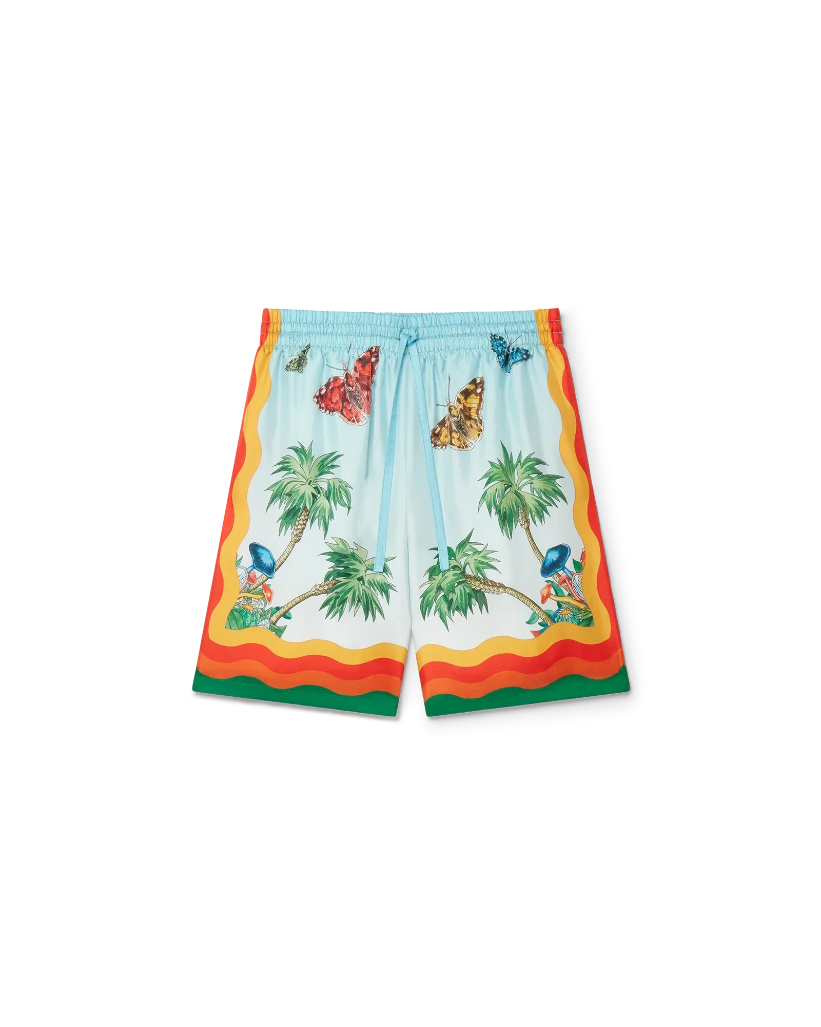 Palm Springs Tennis Club Silk Shorts