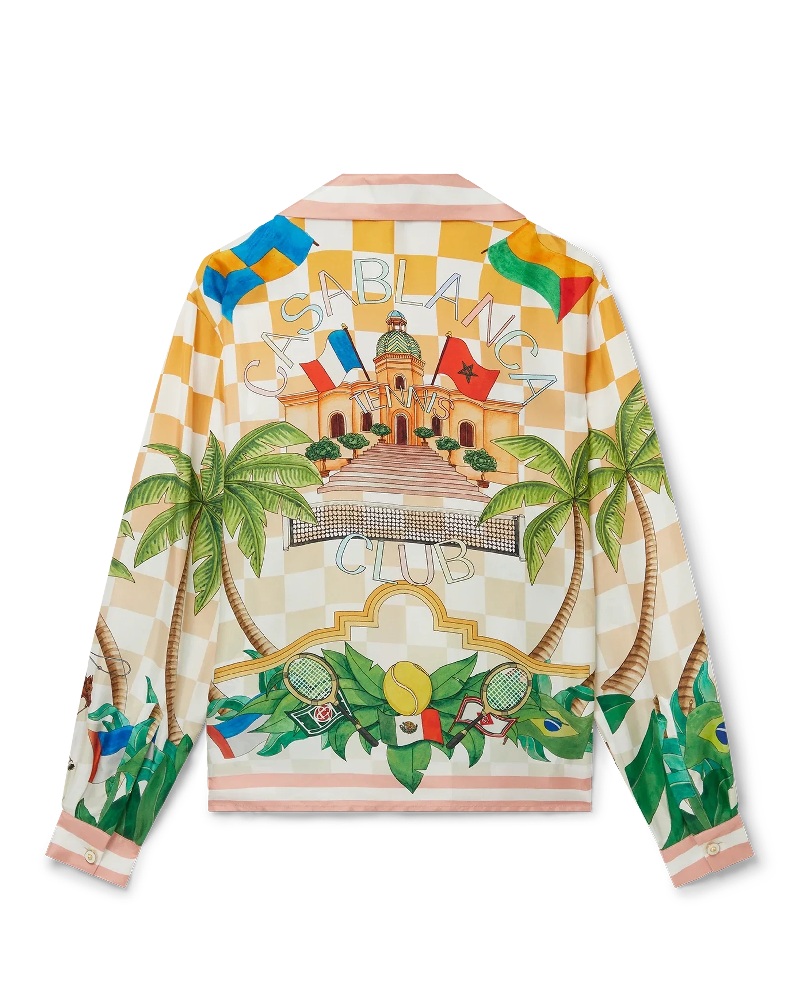 Tennis Club Silk Shirt