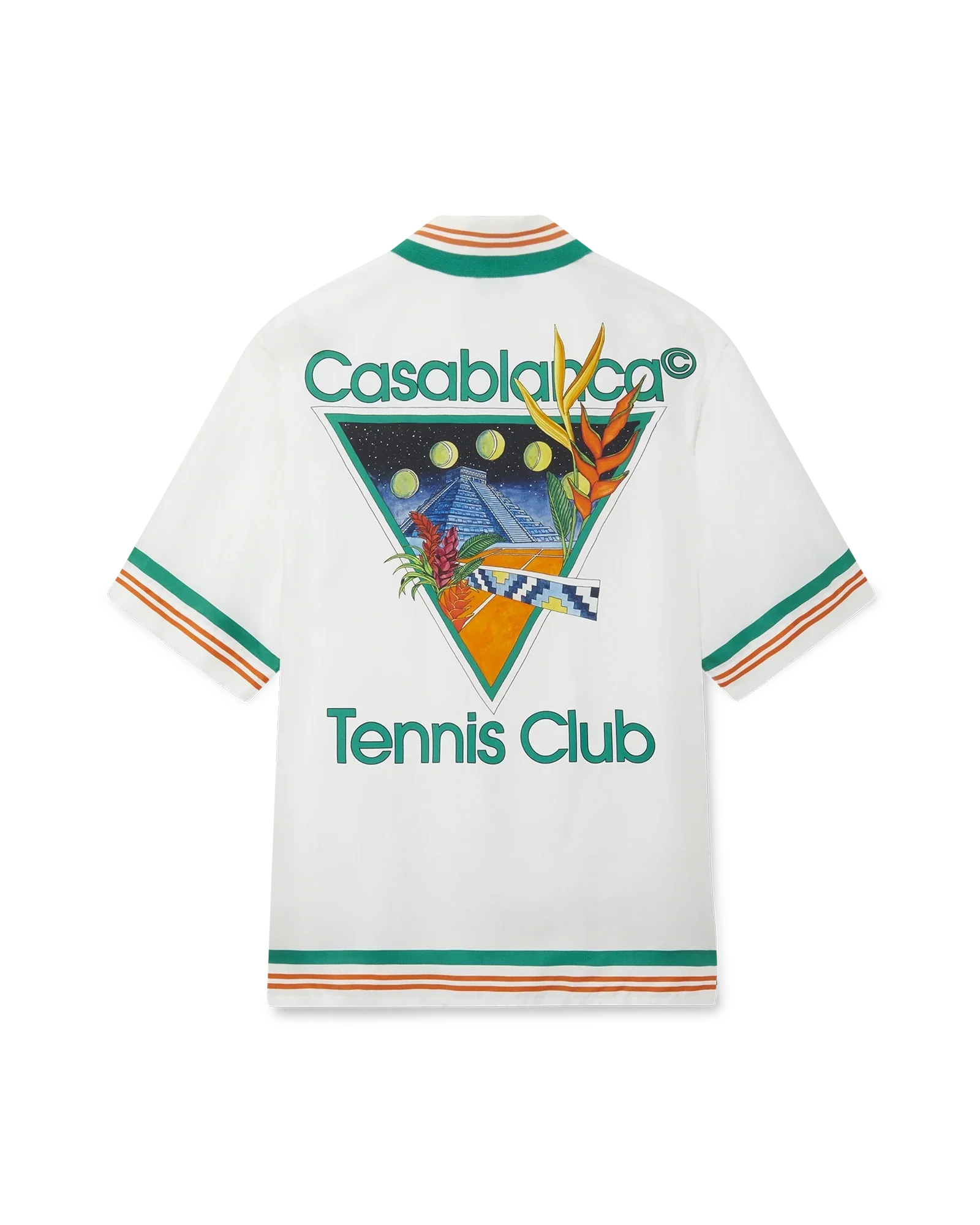 Tennis Club Icon Silk Shirt