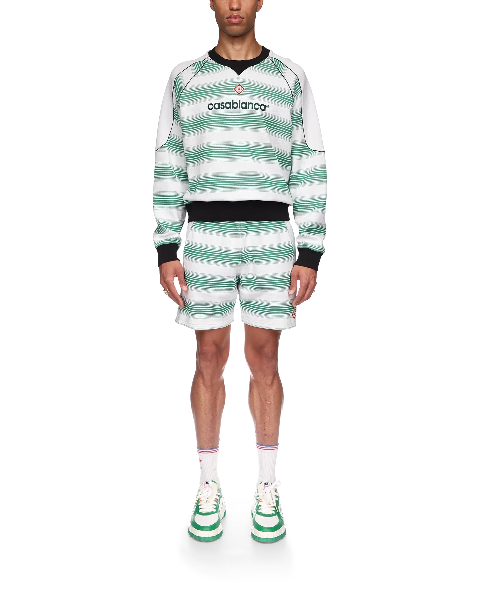 Gradient Stripe Sweatshirt