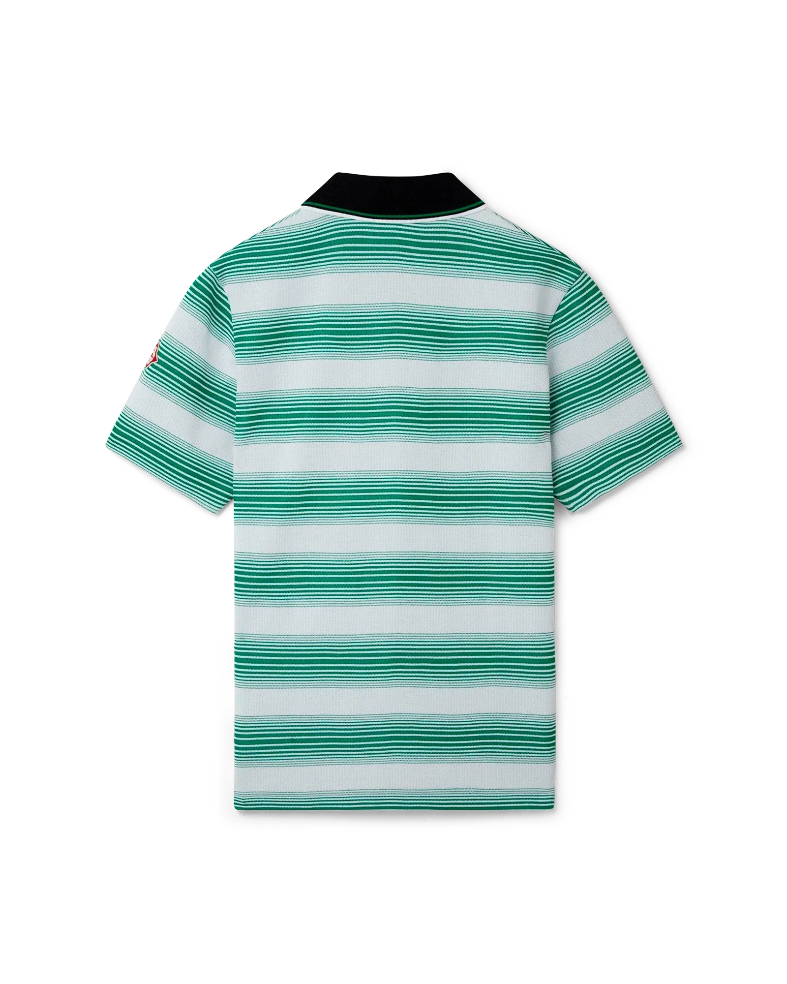 Gradient Stripe Polo Shirt