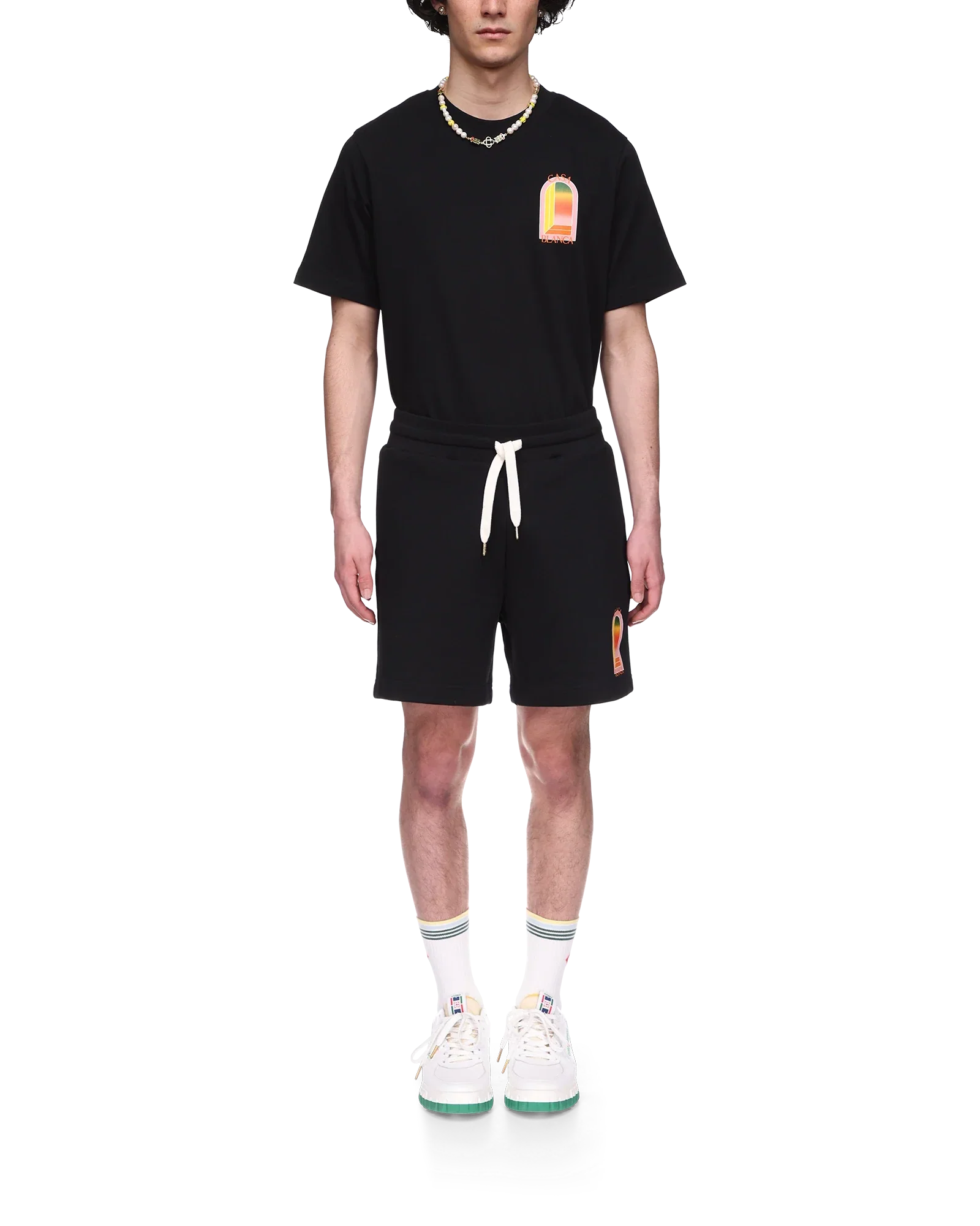 Gradient L'Arche Sweatshorts