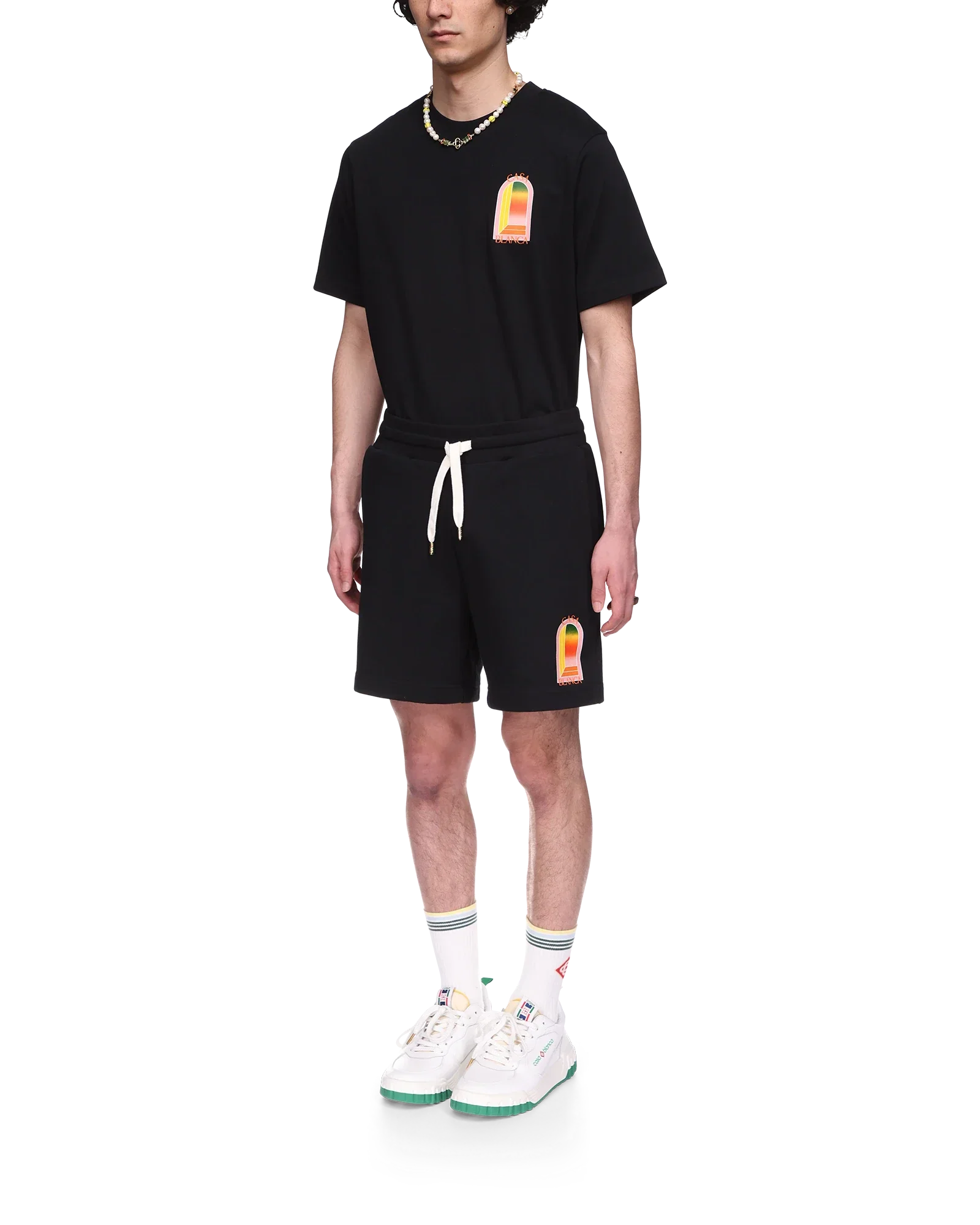 Gradient L'Arche Sweatshorts