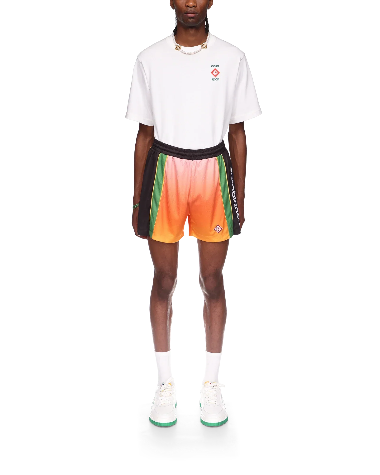 Gradient Football Shorts