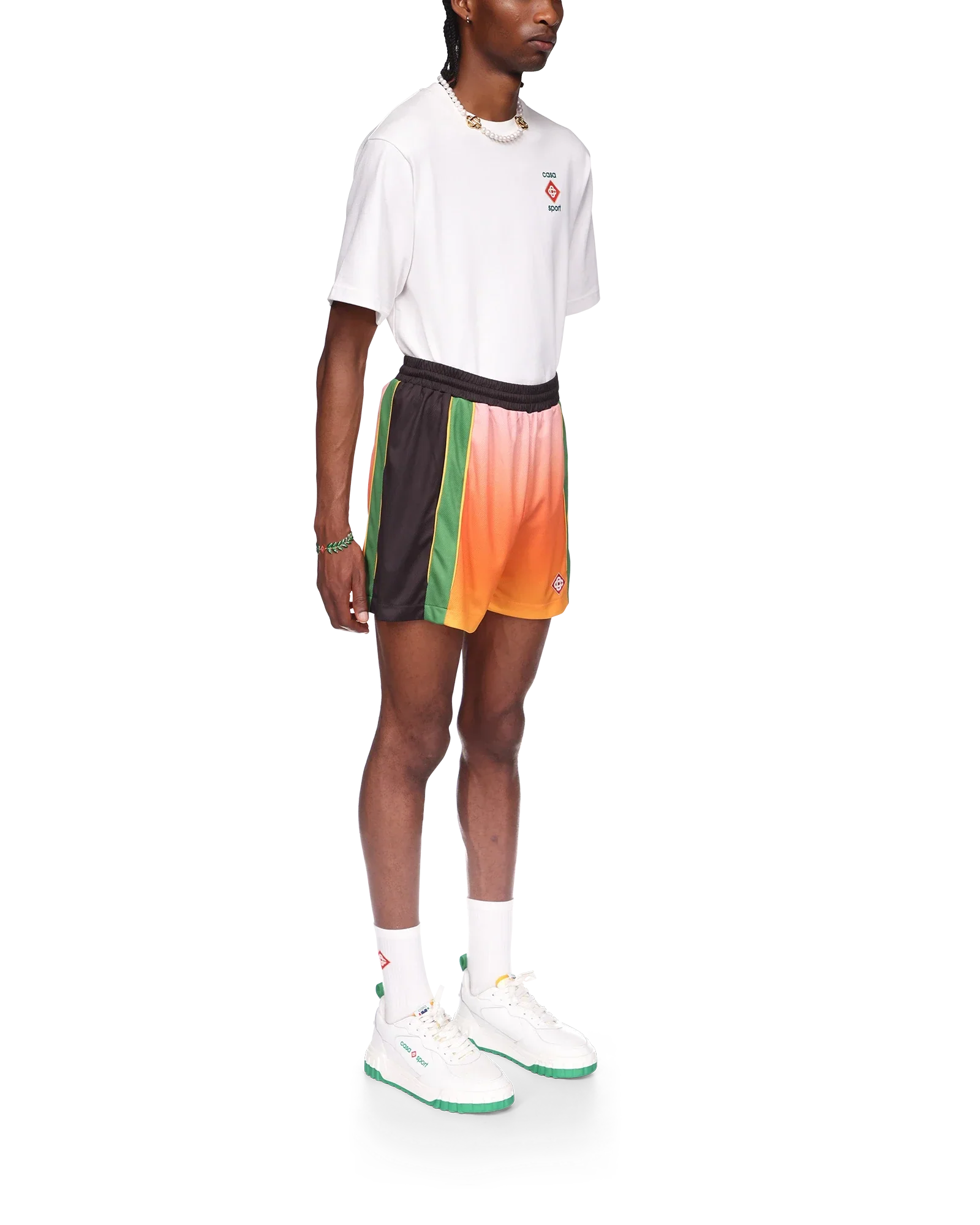 Gradient Football Shorts