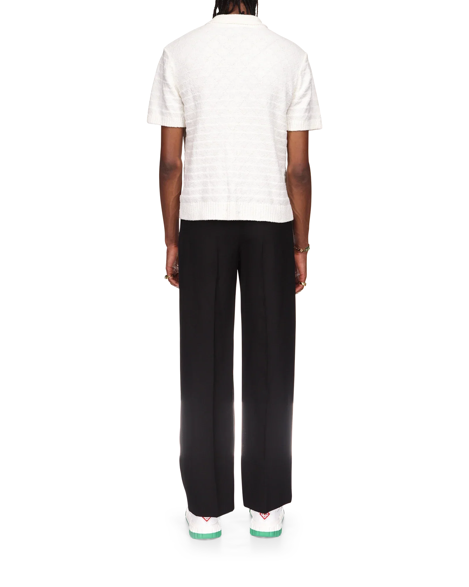 Triangle Boucle Polo Shirt