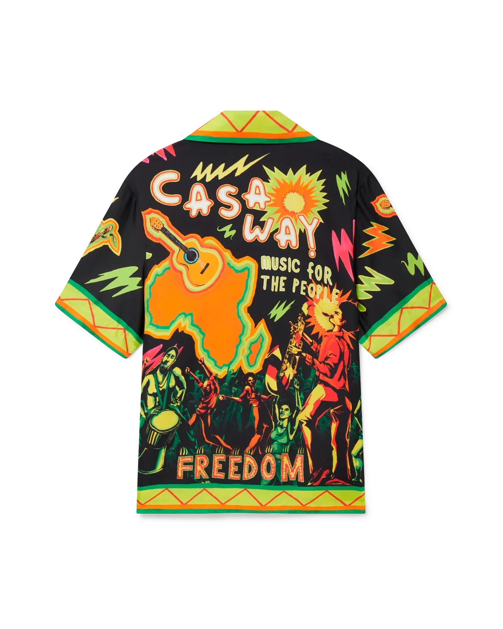 Music For The People Silk Shirt