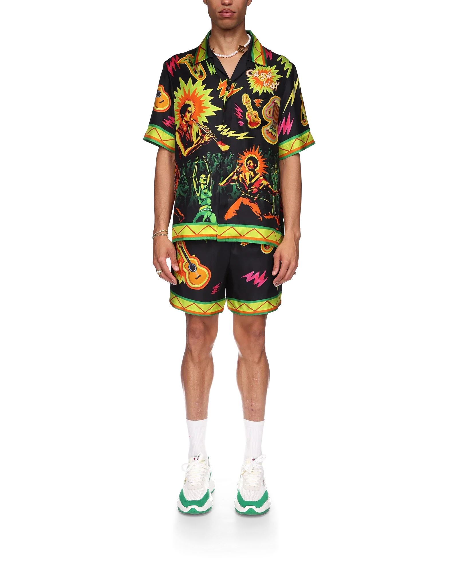 Music For The People Silk Shirt