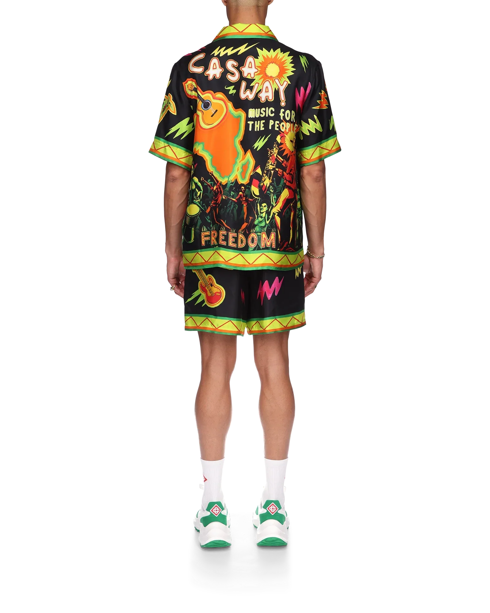 Music For The People Silk Shirt