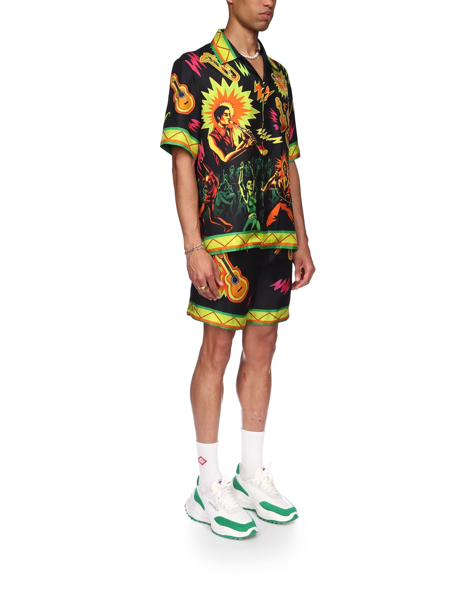 Music For The People Silk Shirt