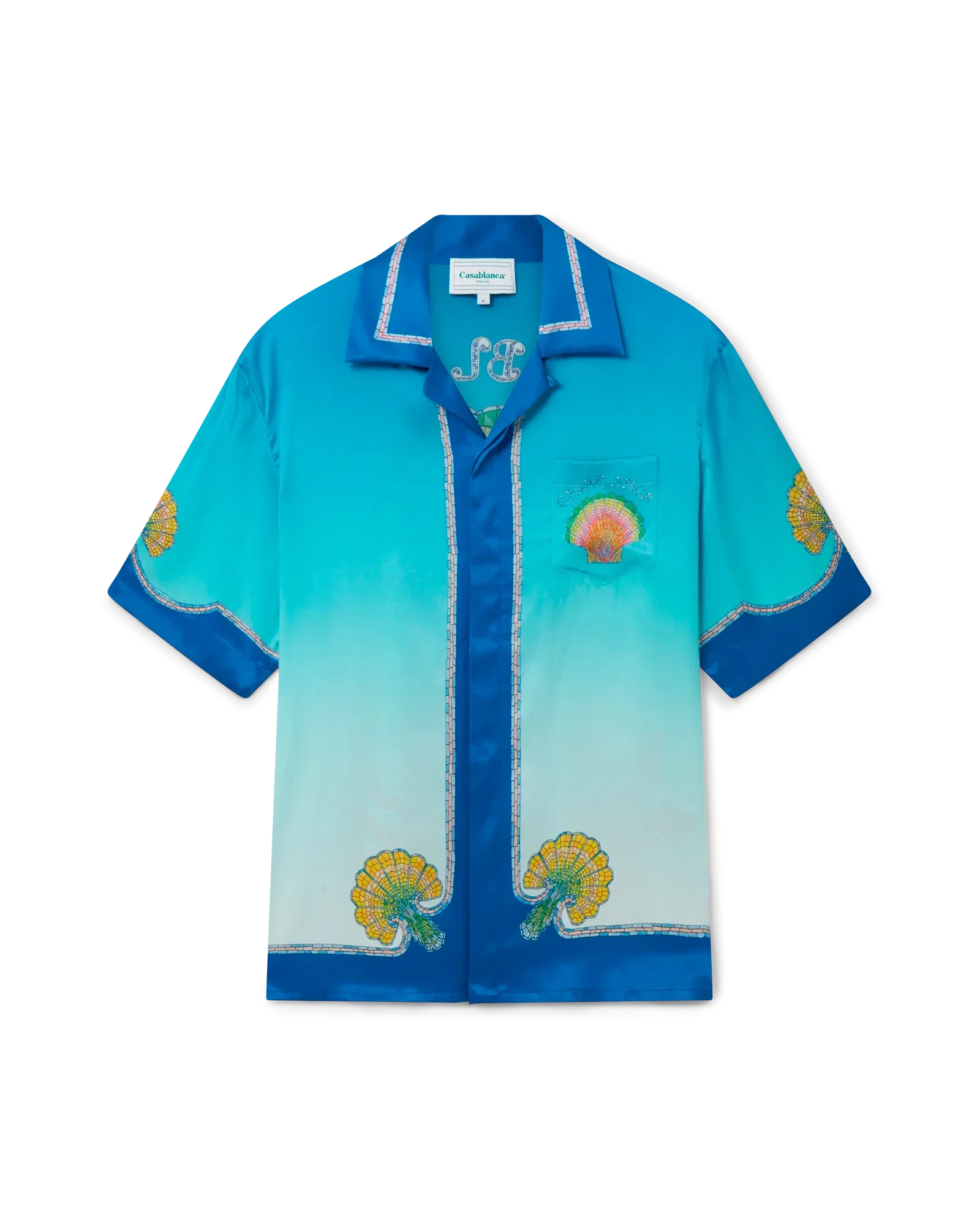 Coquillage Coloré Silk Shirt