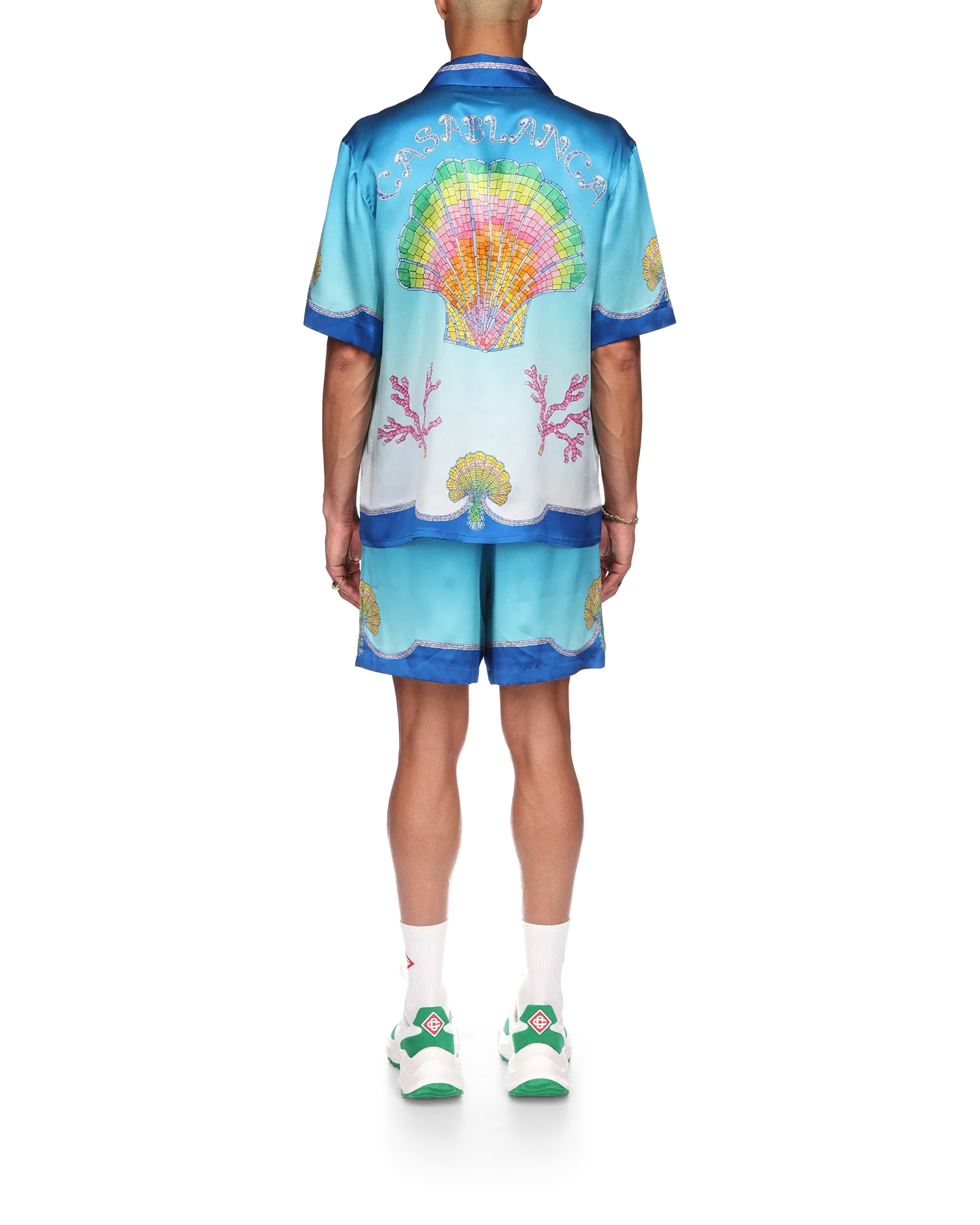 Coquillage Coloré Silk Shirt