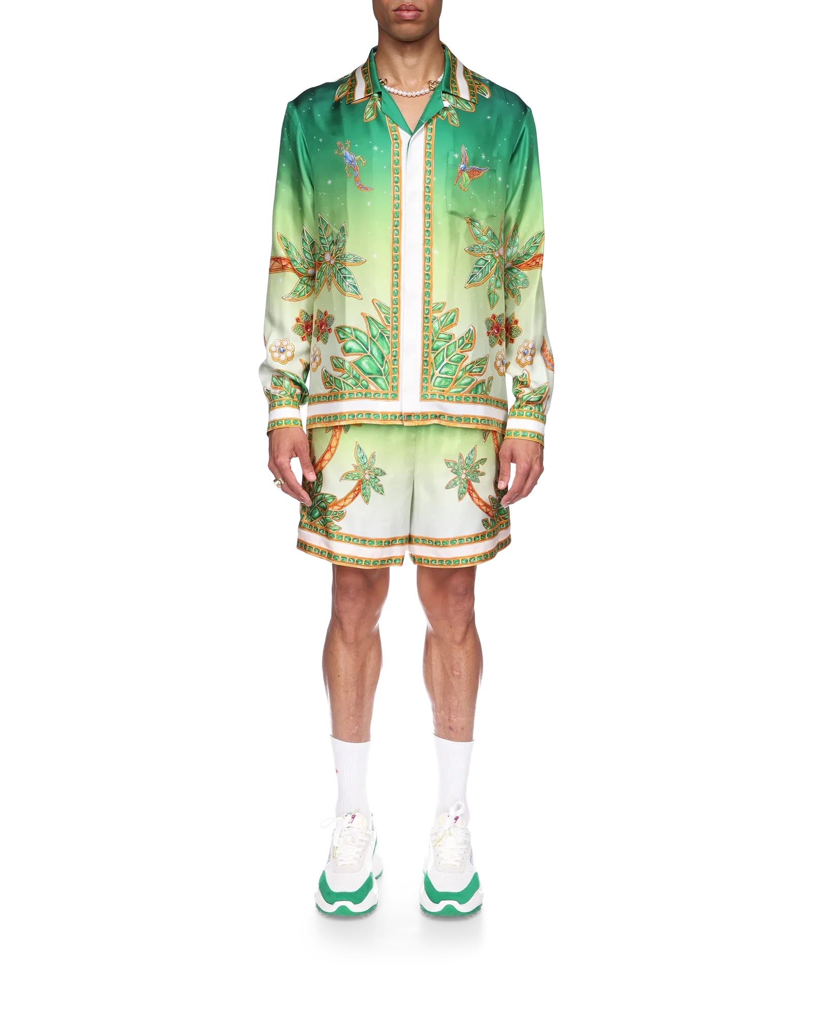 Joyaux D'Afrique Silk Shirt