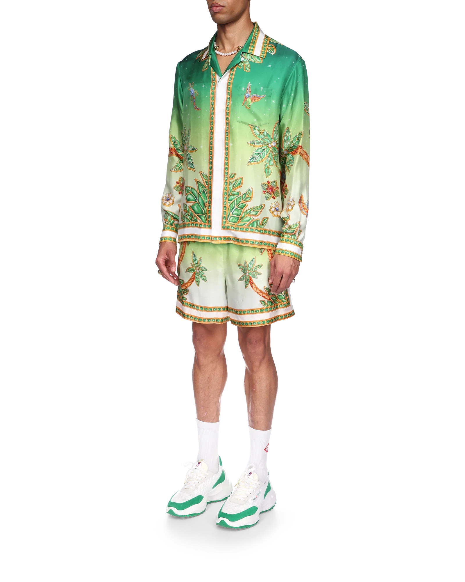 Joyaux D'Afrique Silk Shirt