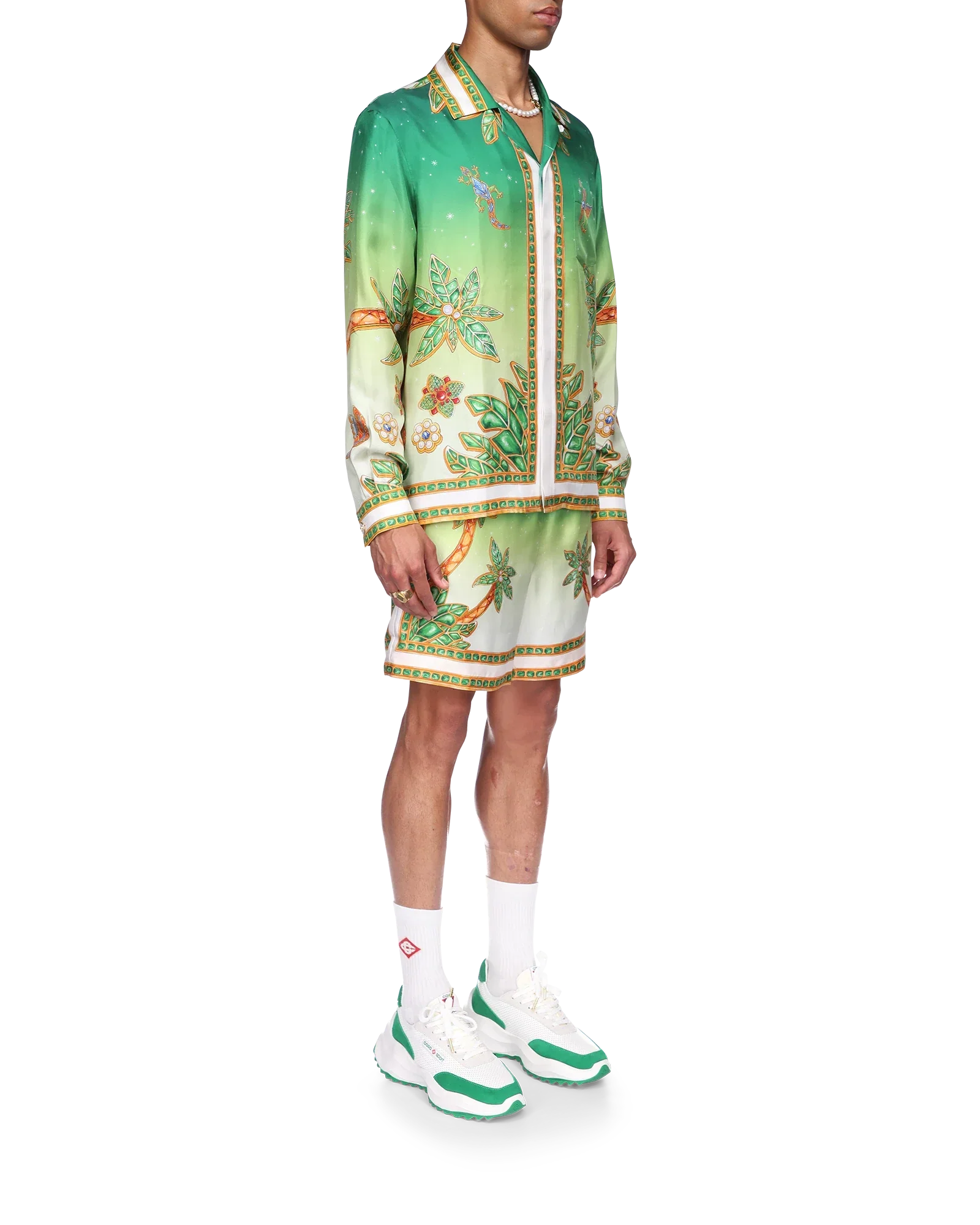 Joyaux D'Afrique Silk Shirt