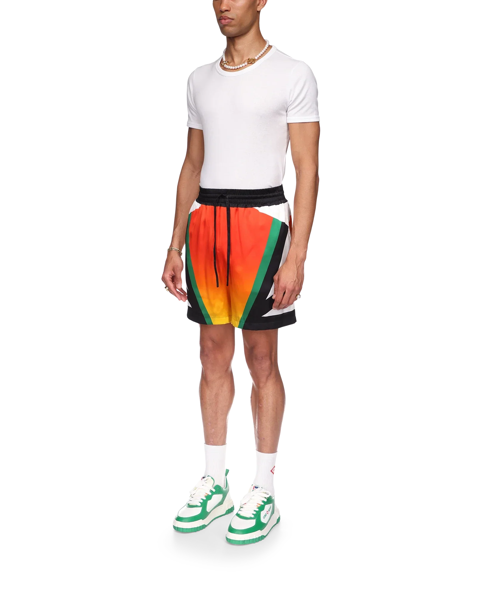 Casa Moto Sport Silk Shorts
