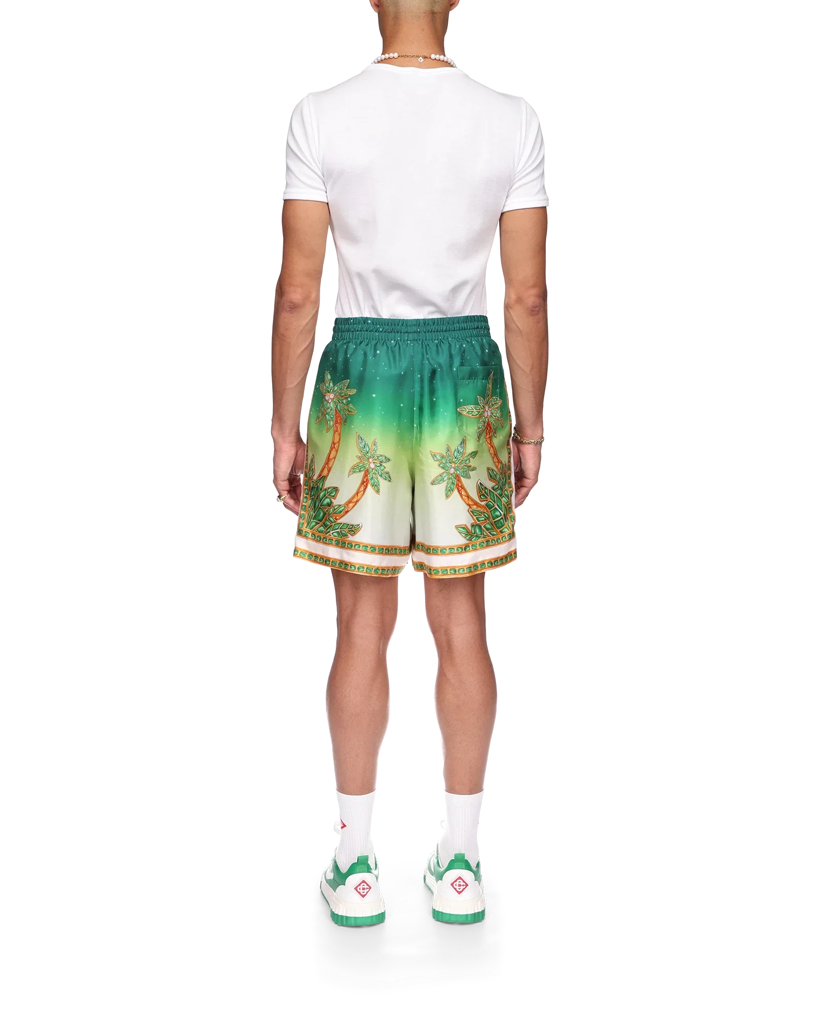 Joyaux D'Afrique Silk Shorts