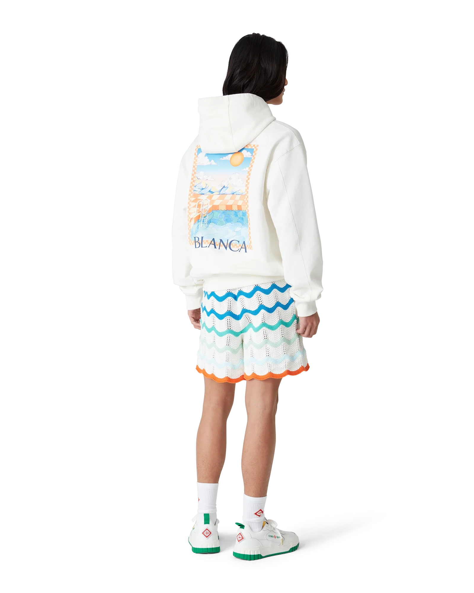 Surreal Pool Hooded Sweatshirt