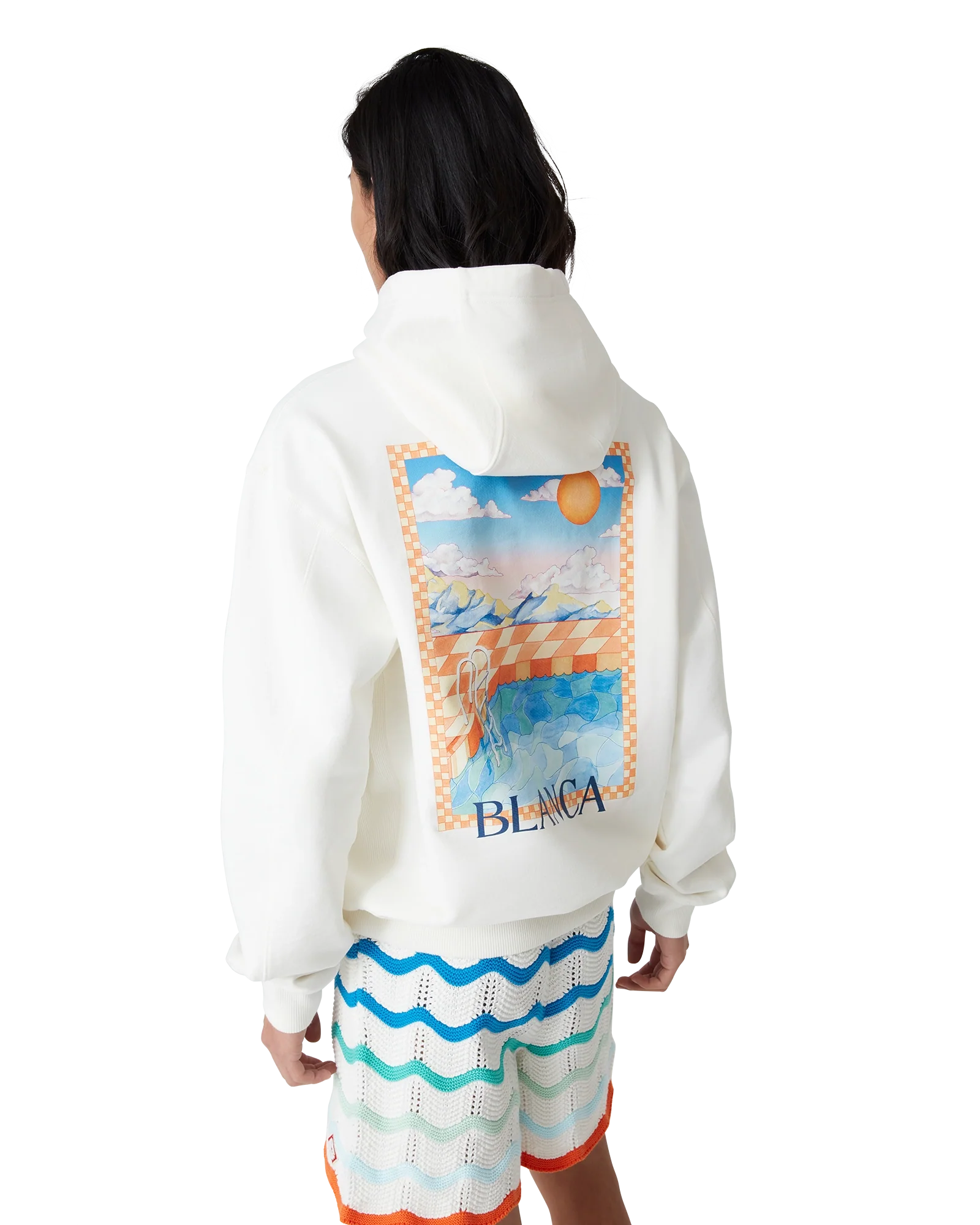 Surreal Pool Hooded Sweatshirt